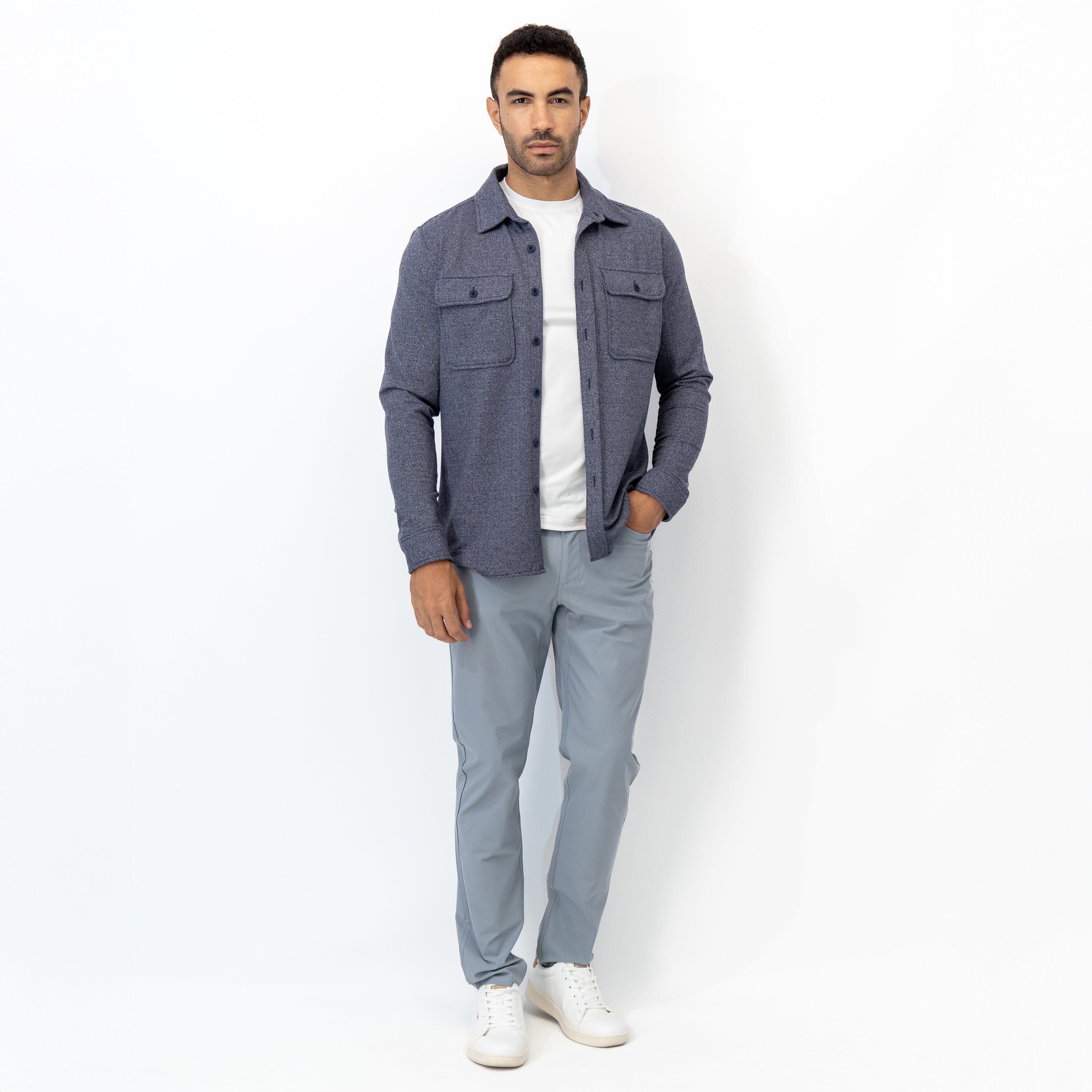 Sheffield Shirt Fleet Navy/White