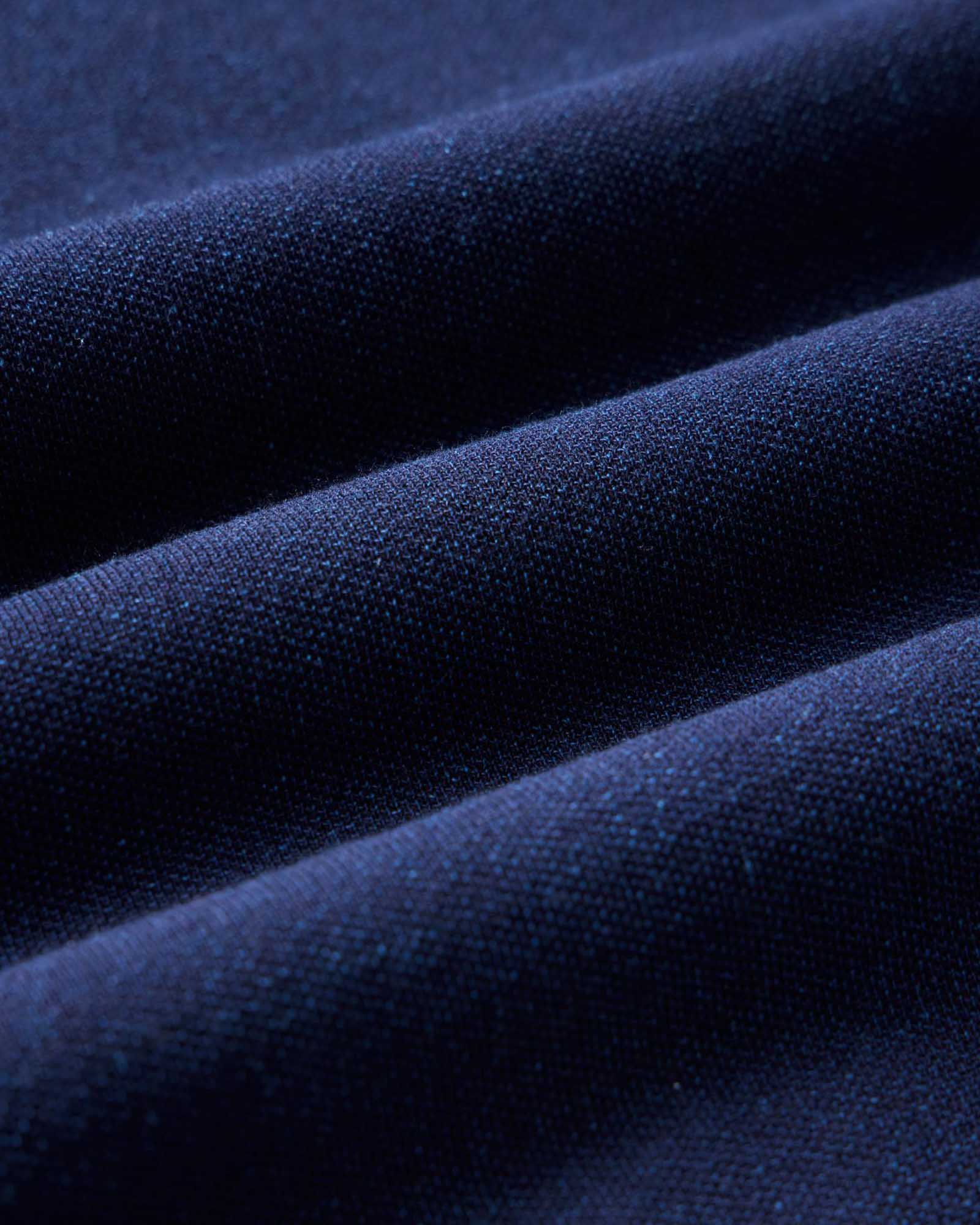 The Pacific Polo Rinsed Indigo Pique