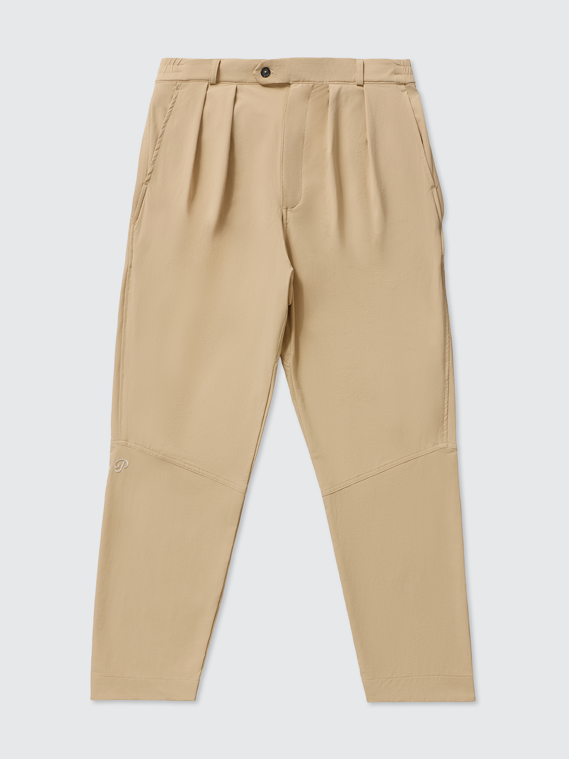 Anywhere Tech Pleated Pants Sand