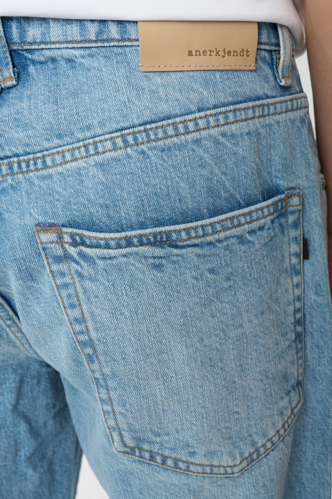 Akjonas Wide Leg Jeans Light Sea Blue