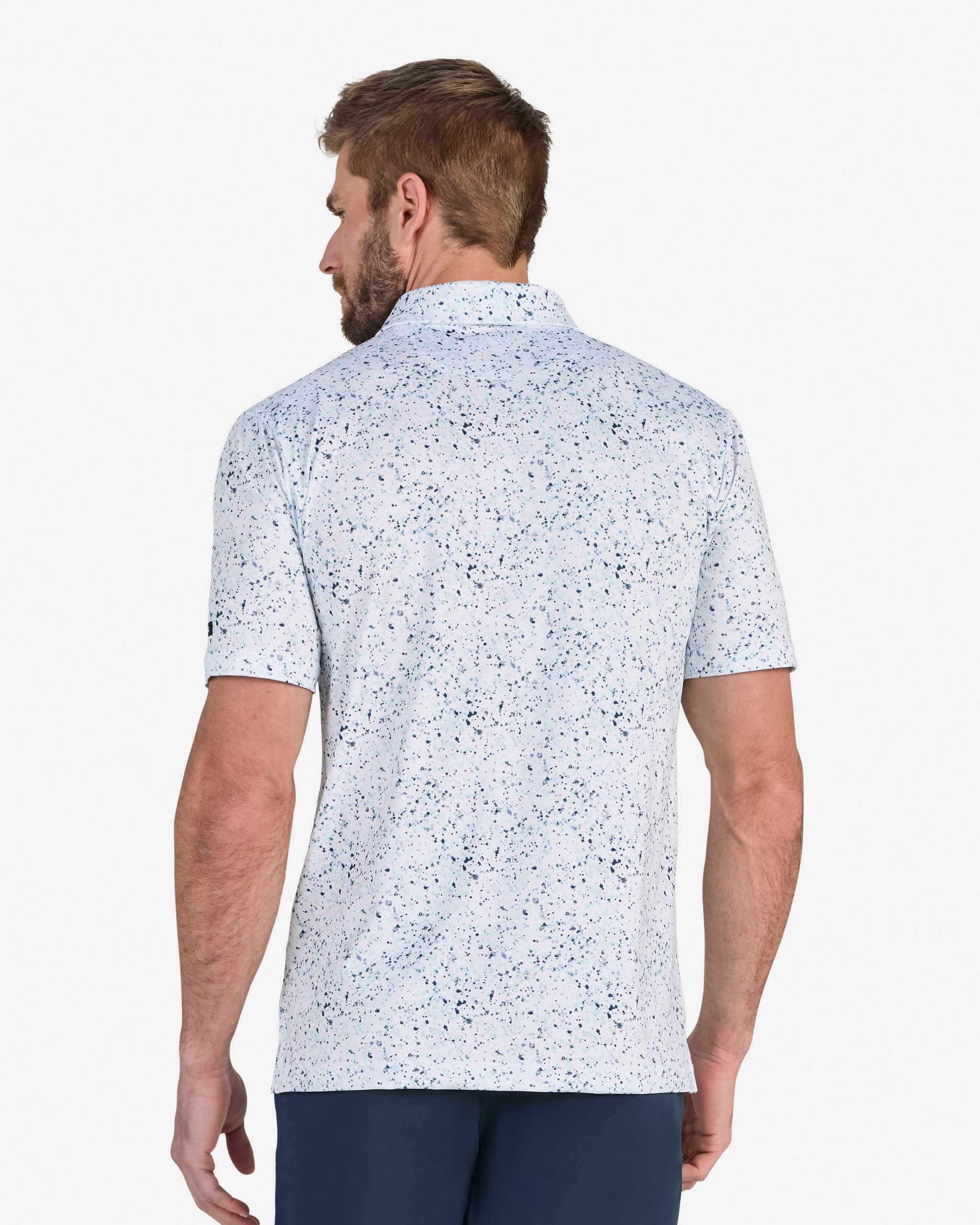 Paint Splatter Polo 3.0 White Multi