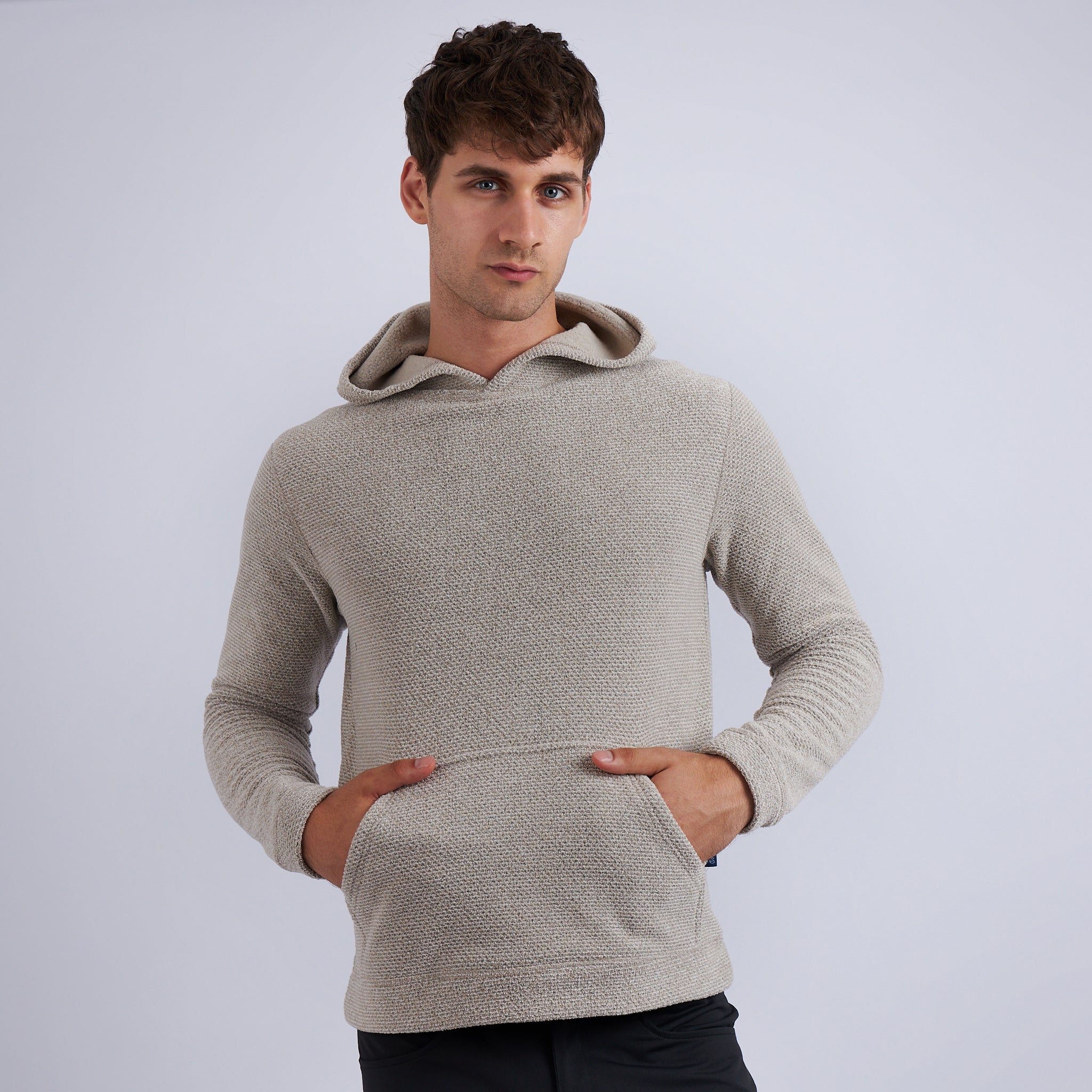 Dwayne Hoodie Tan Heather
