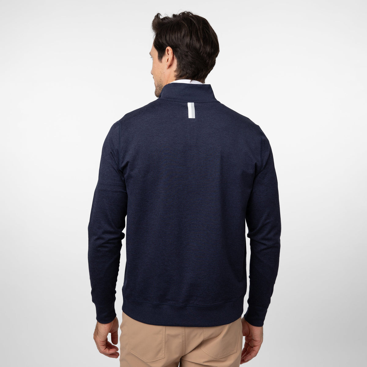 Pace 1/4 Zip Butterflex Pullover Fleet Navy/Nightshade