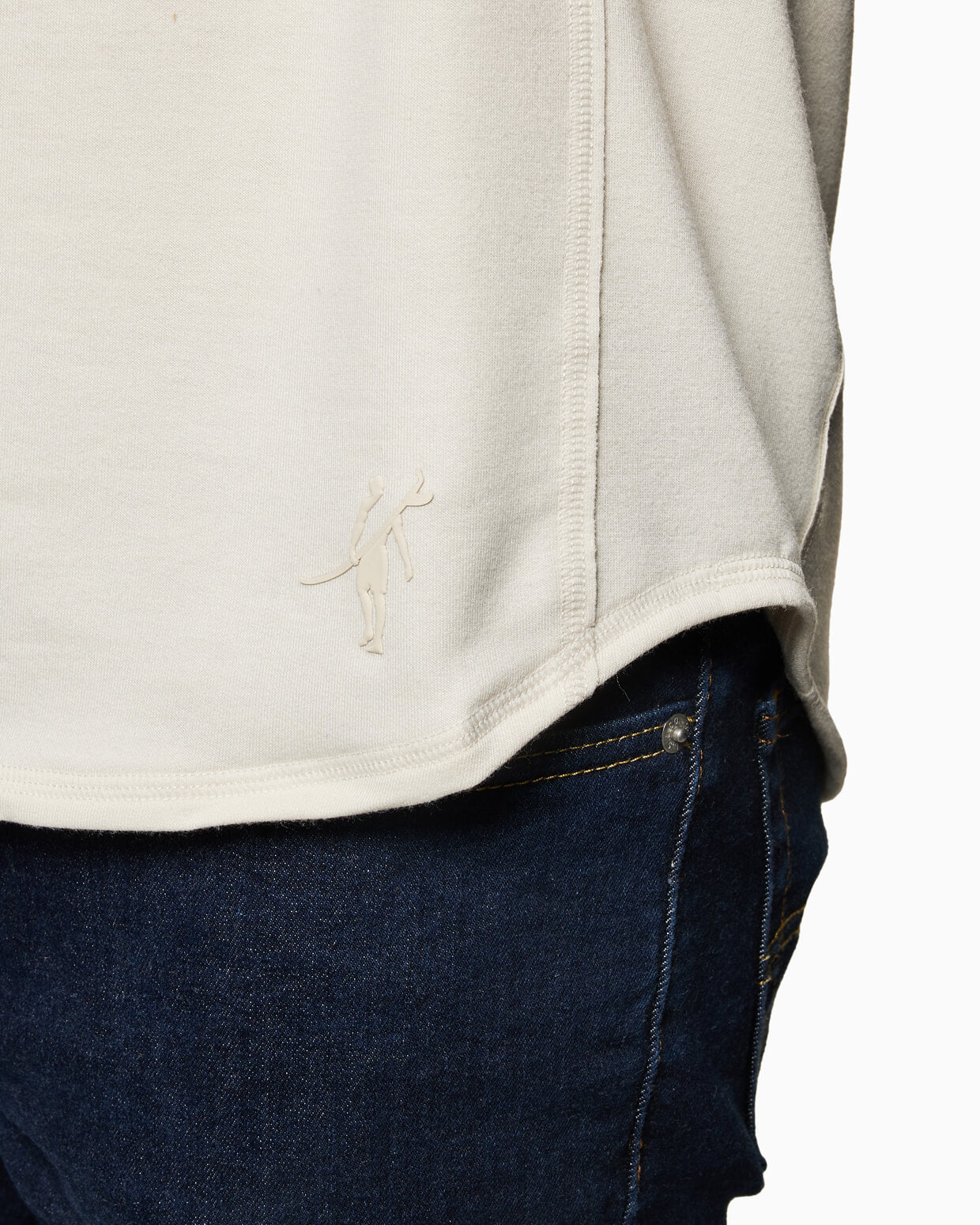 Sea Silk Schooner Long Sleeve Knit Sweatshirt Natural