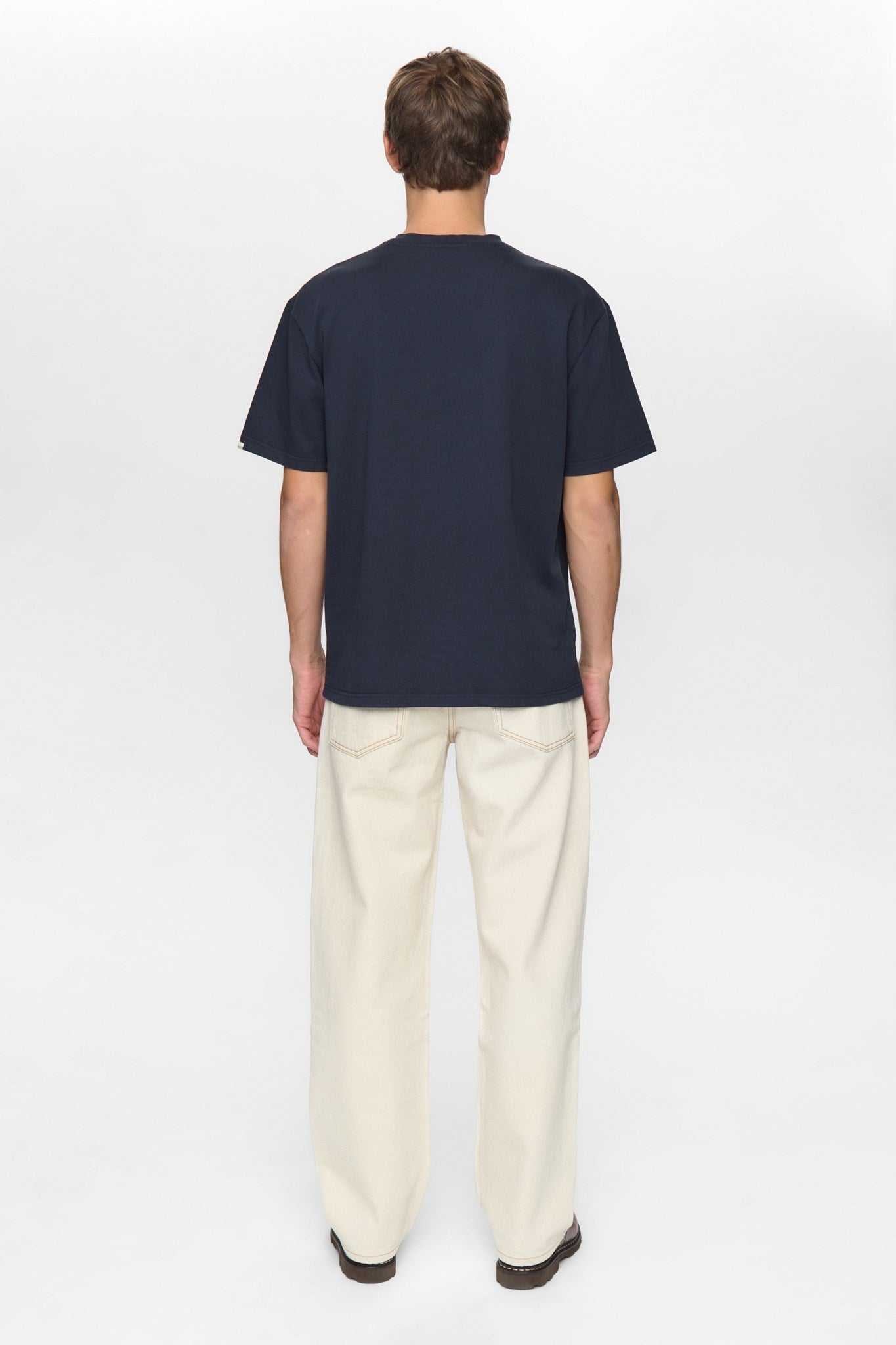 Akjonas Wide Leg Jeans Ecru Denim