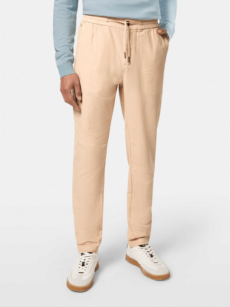 Warren Linen Twill Pant Soft Camel