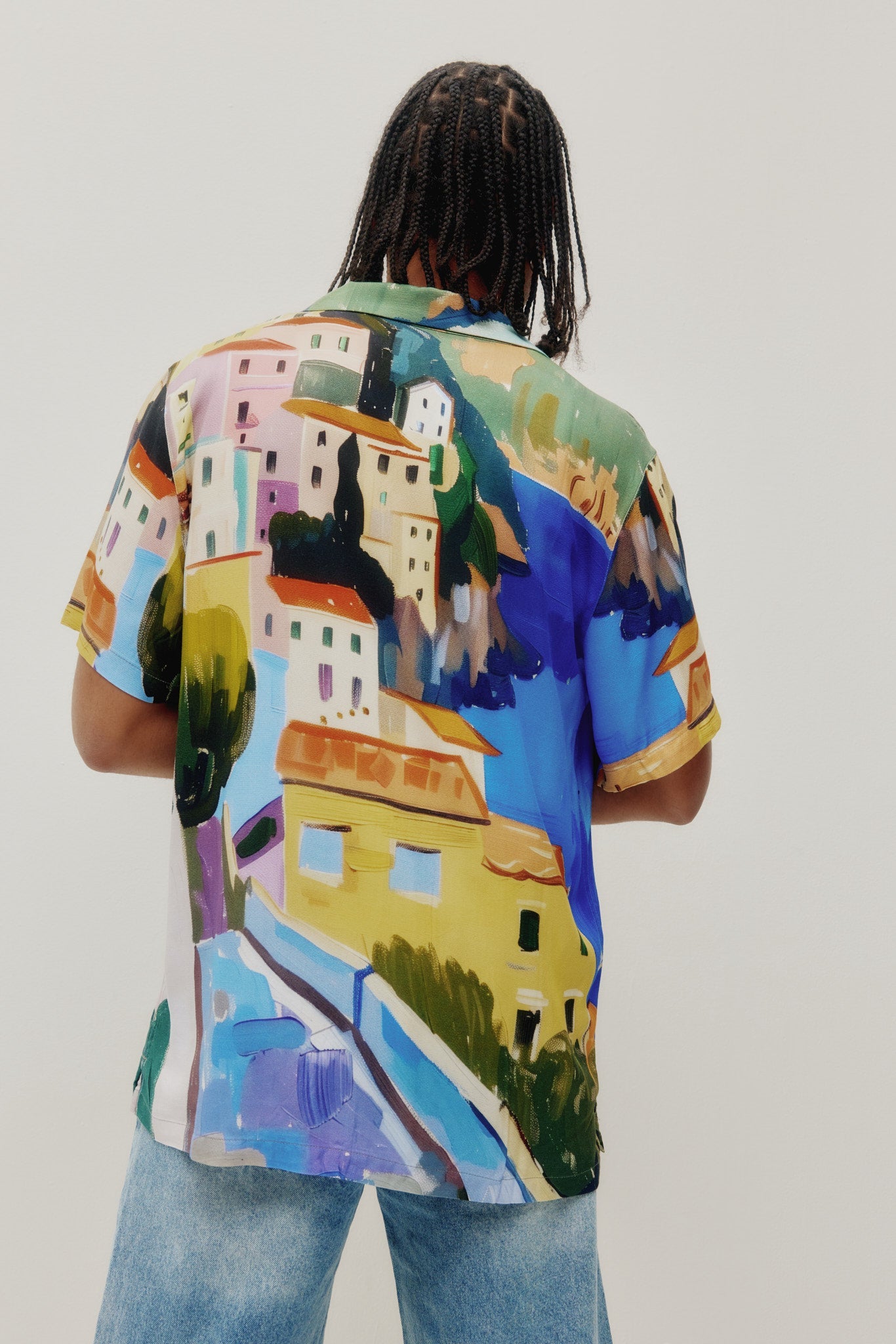 Beach Button Down Shirt Amalfi