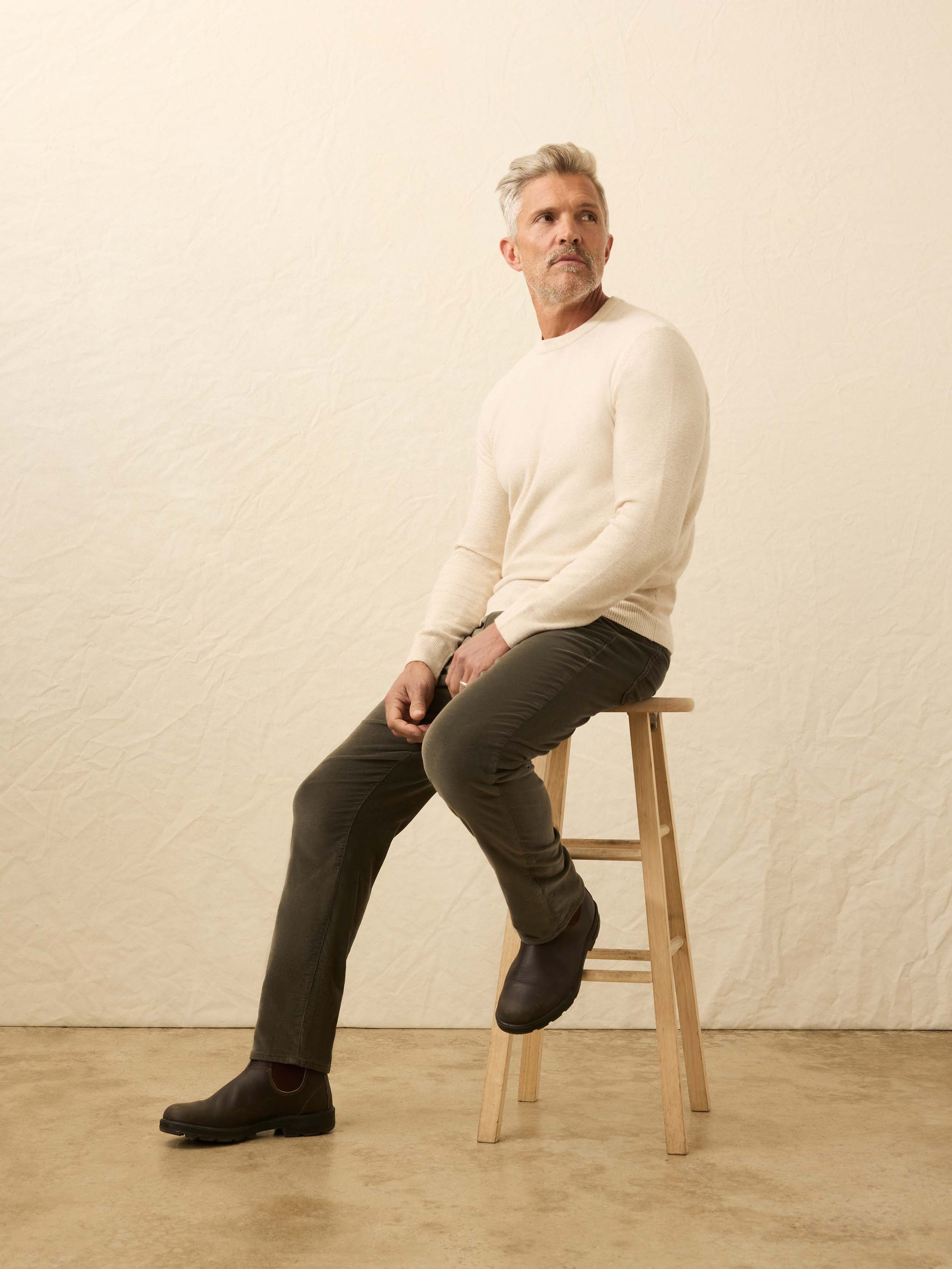 Jackson Crew Sweater II Ivory Sky Feeder