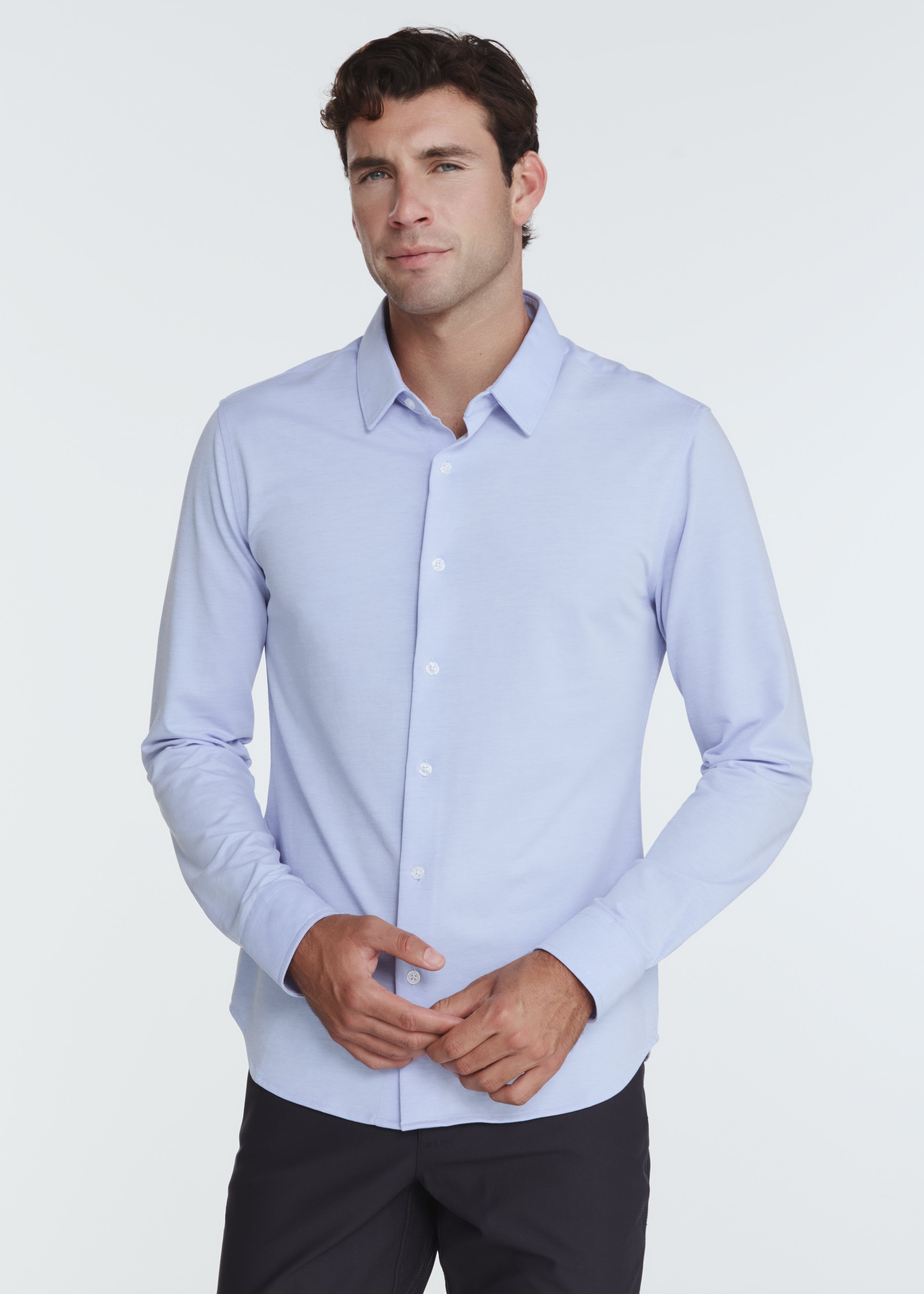 Formline Long Sleeve Shirt Light Blue