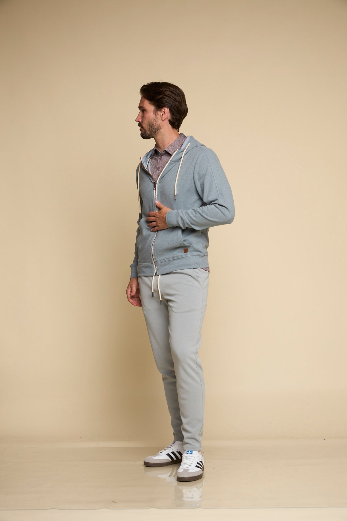 Maverick FZ Hoodie Limestone