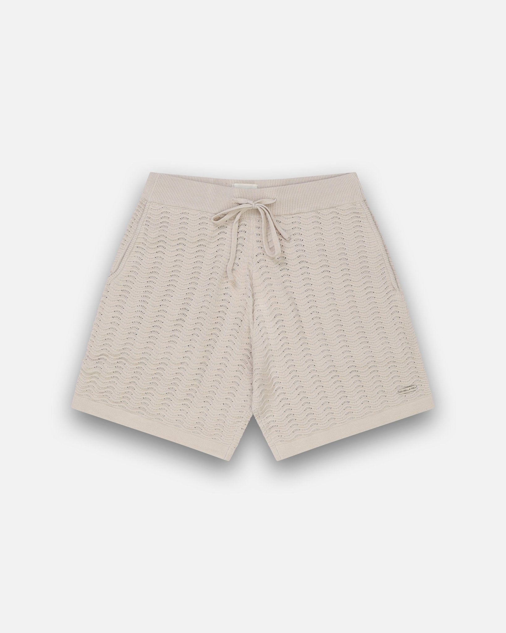 Wave Knit Shorts Sand