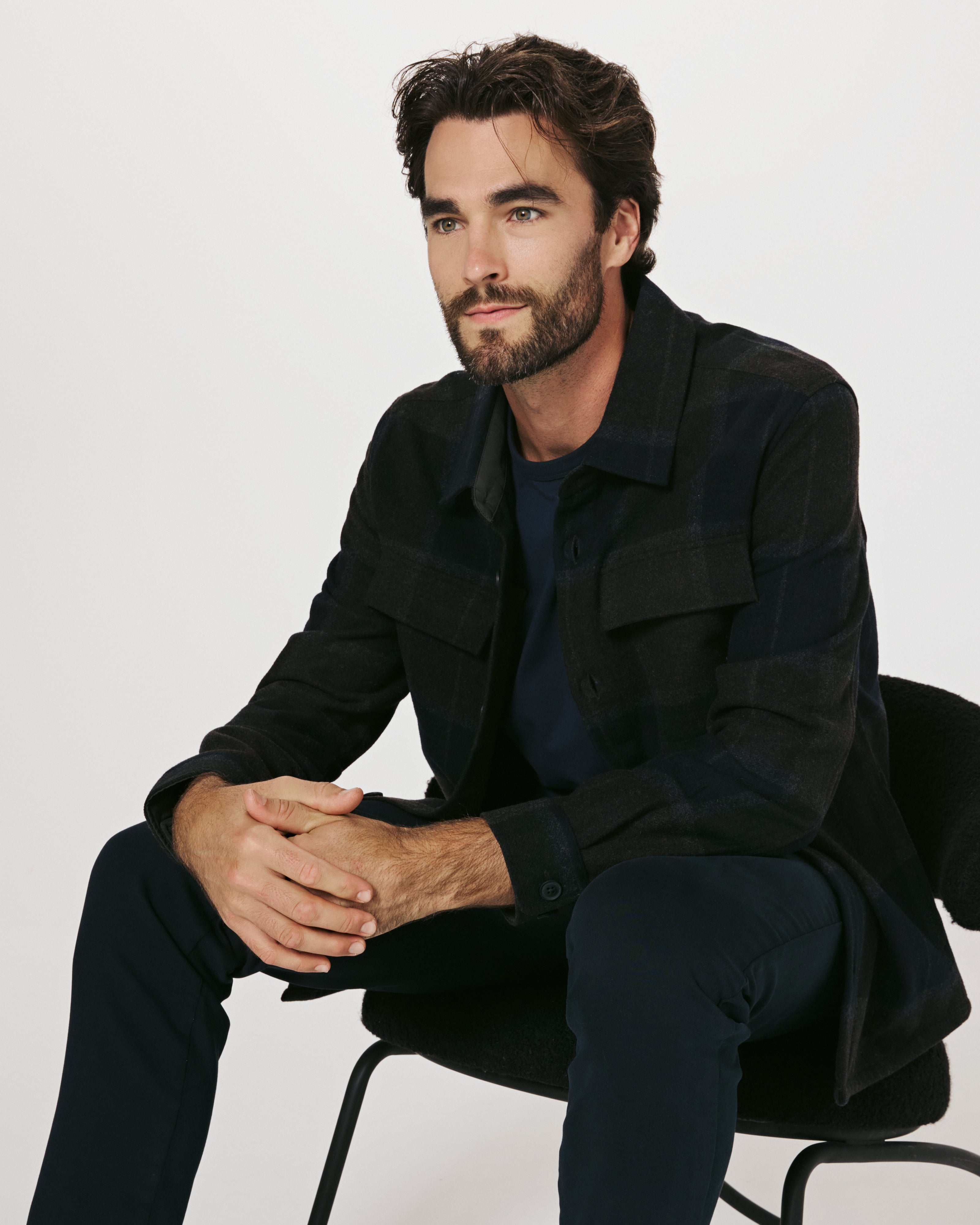 Sea Ranch Shirt Jacket Dark Olive