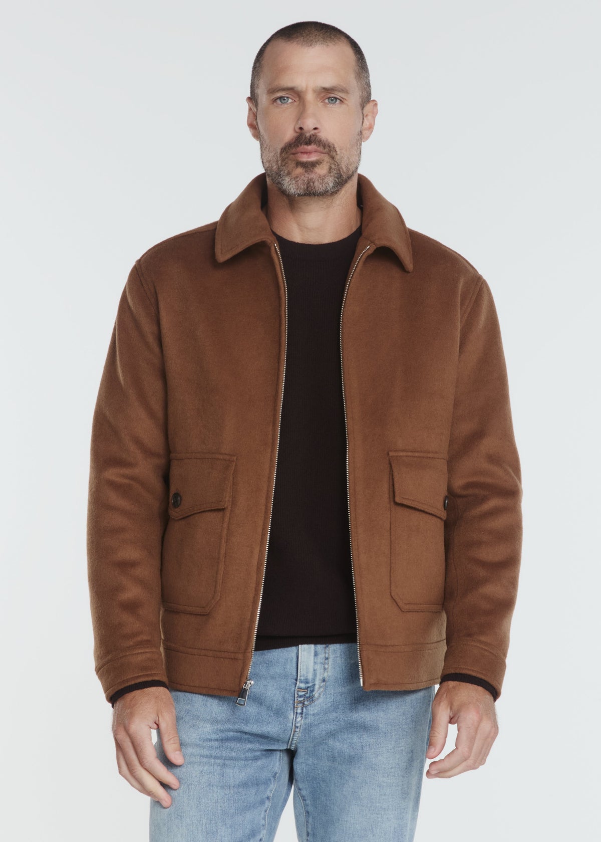 Weston Wool Flight Jacket Umber