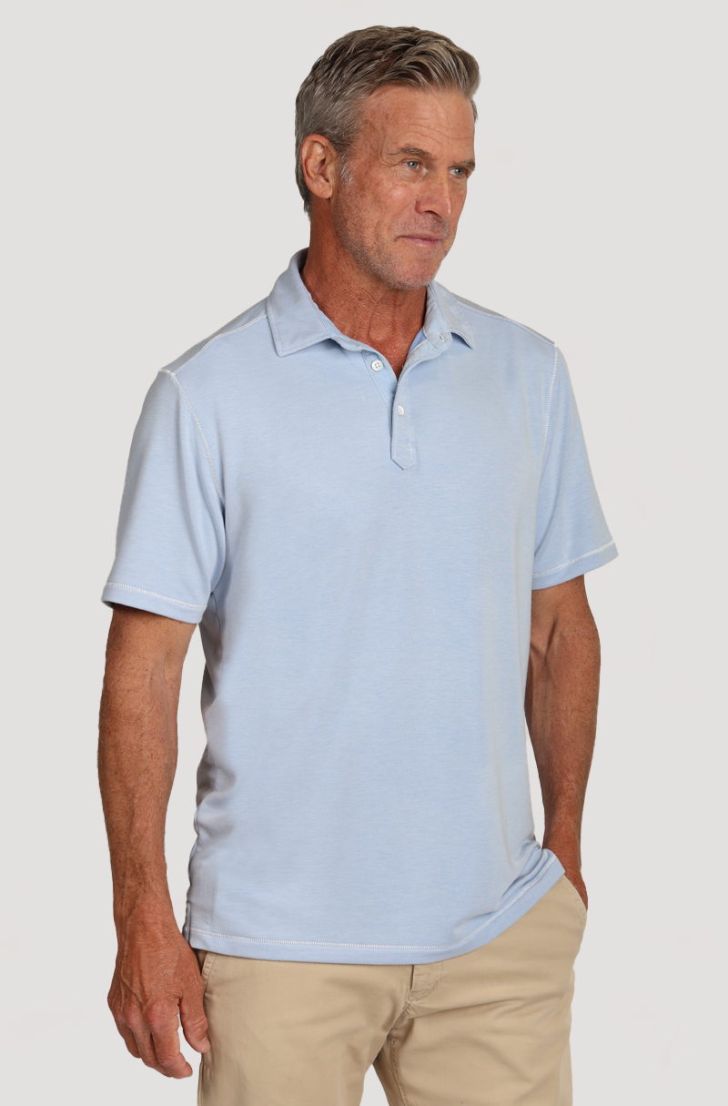Malibu Supersoft Polo Blue