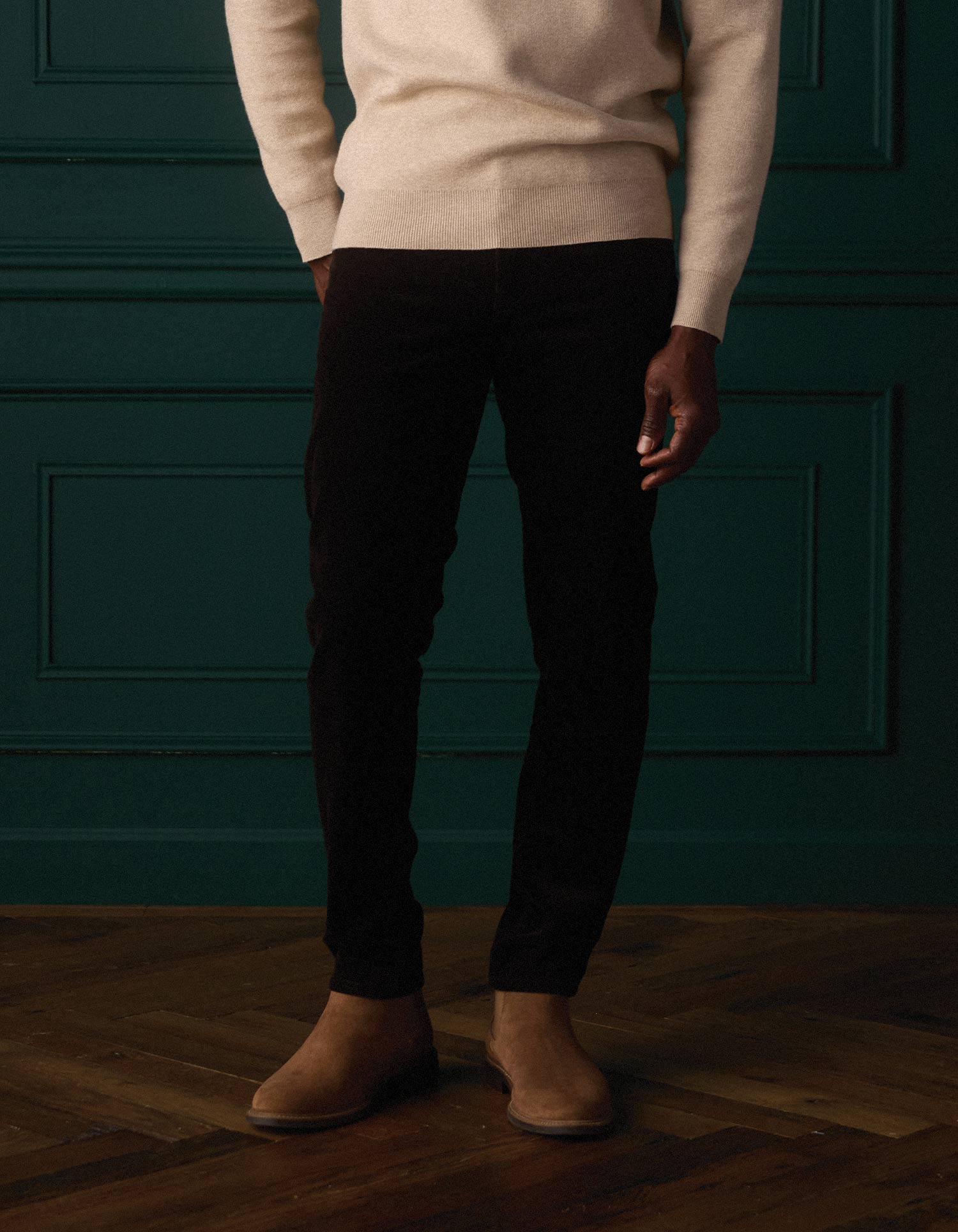 Cord 5-Pocket Pant Dark Brown