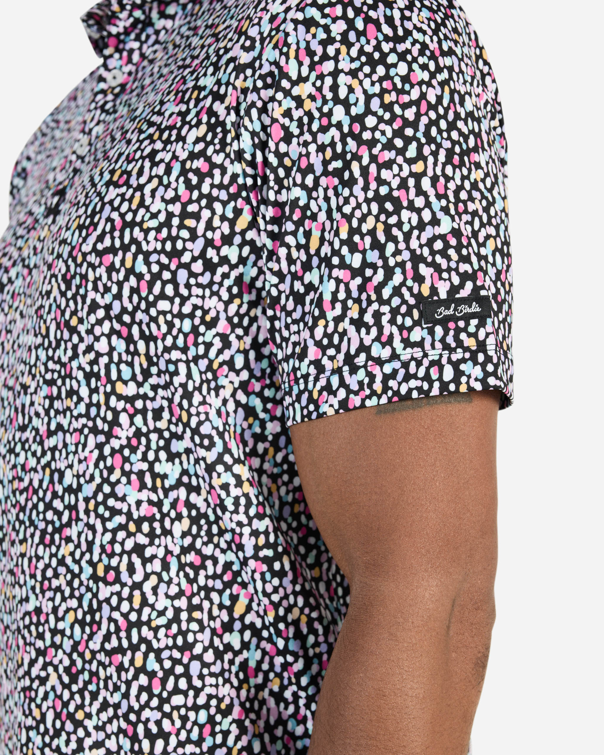 Drippity Drip Remix Polo Black Multi