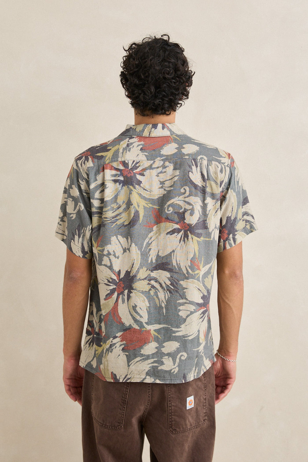 Tropical Camo Short Sleeve Shirt Camo