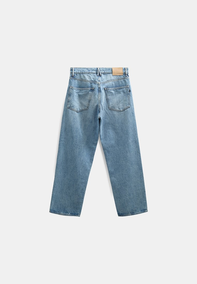 Akjonas Wide Leg Jeans Light Sea Blue