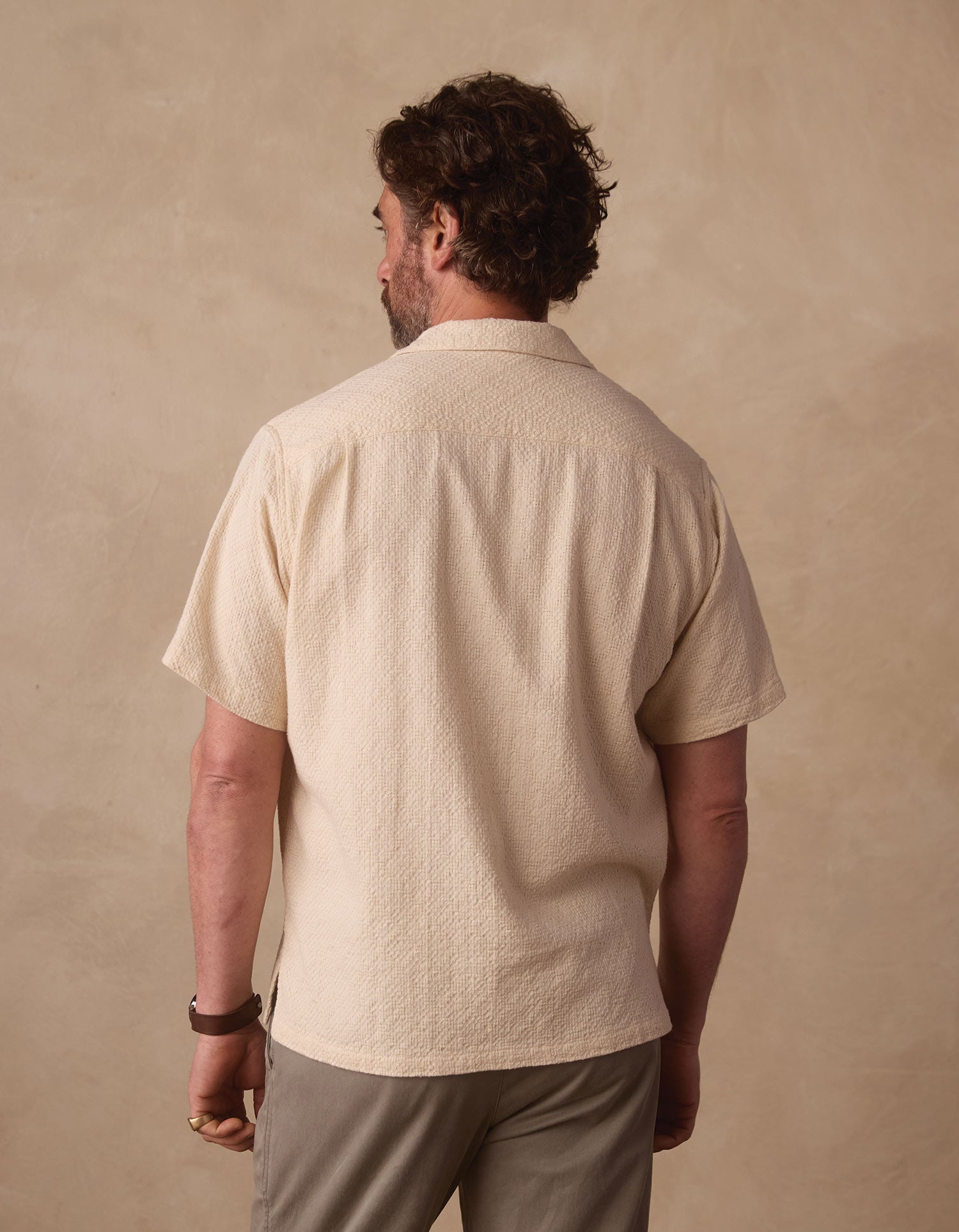 Freshwater Resort Shirt Motivo Chalk