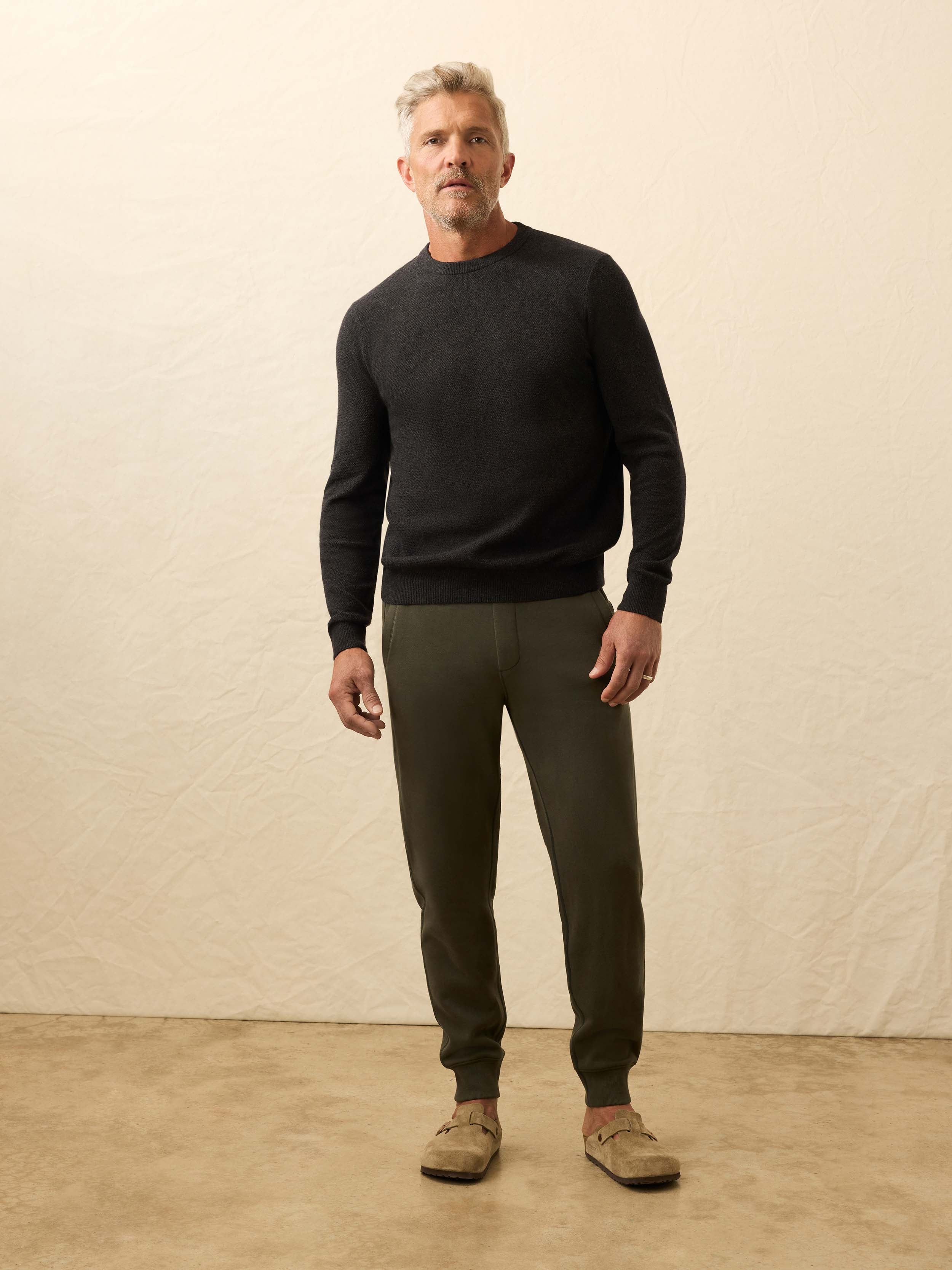 Jackson Crew Sweater II Wolf Black Heather