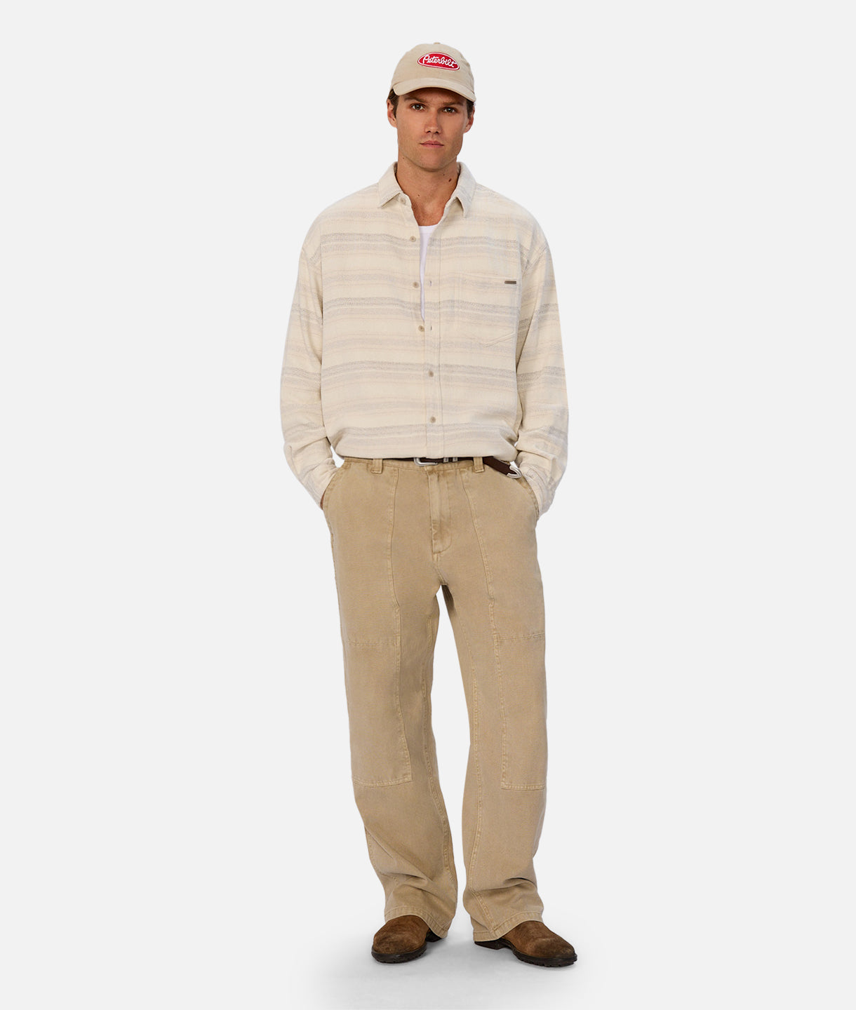 The Nevada Shirt Beige Combo