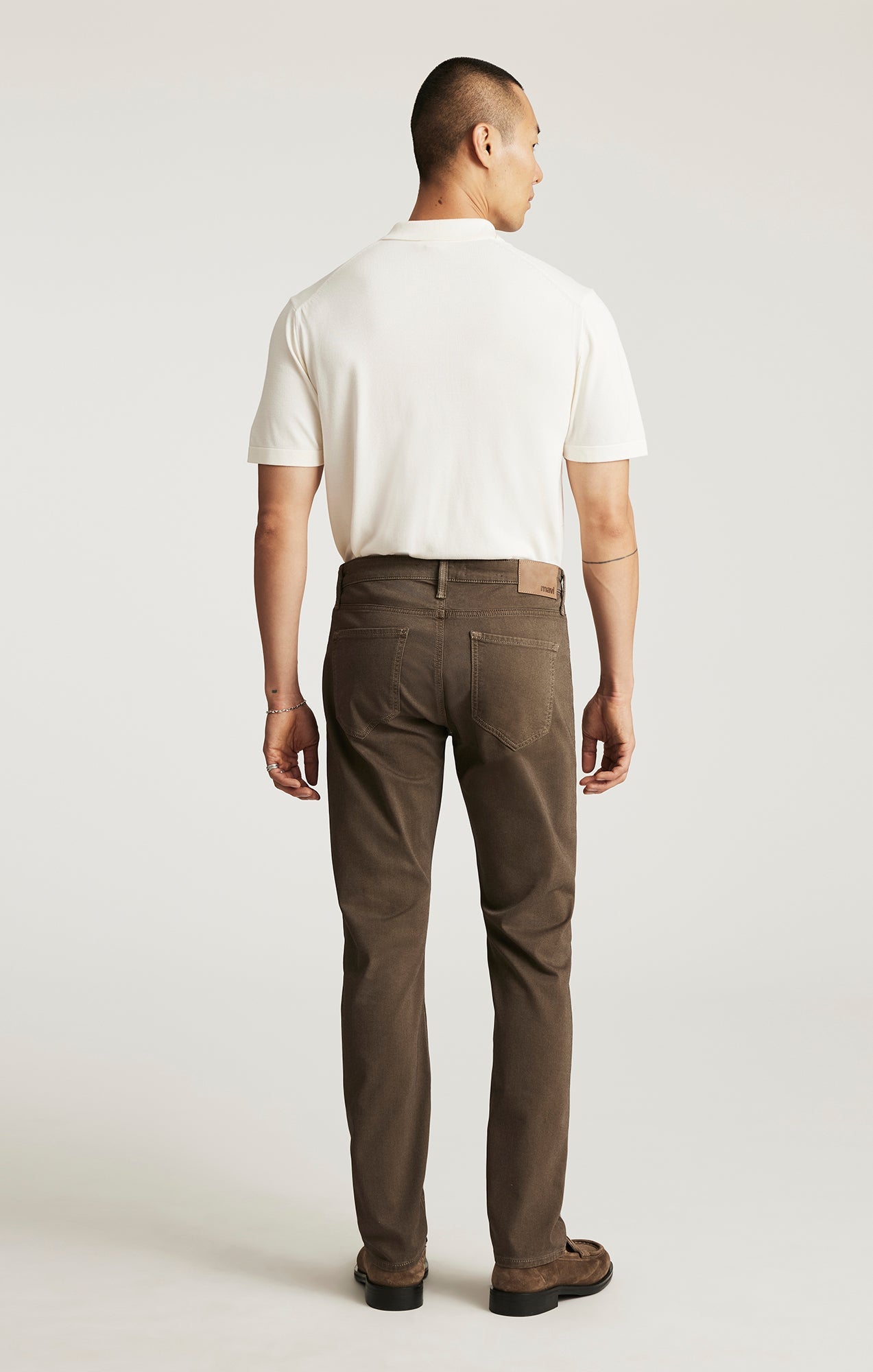 Marcus Slim Straight Leg Brown Athletic