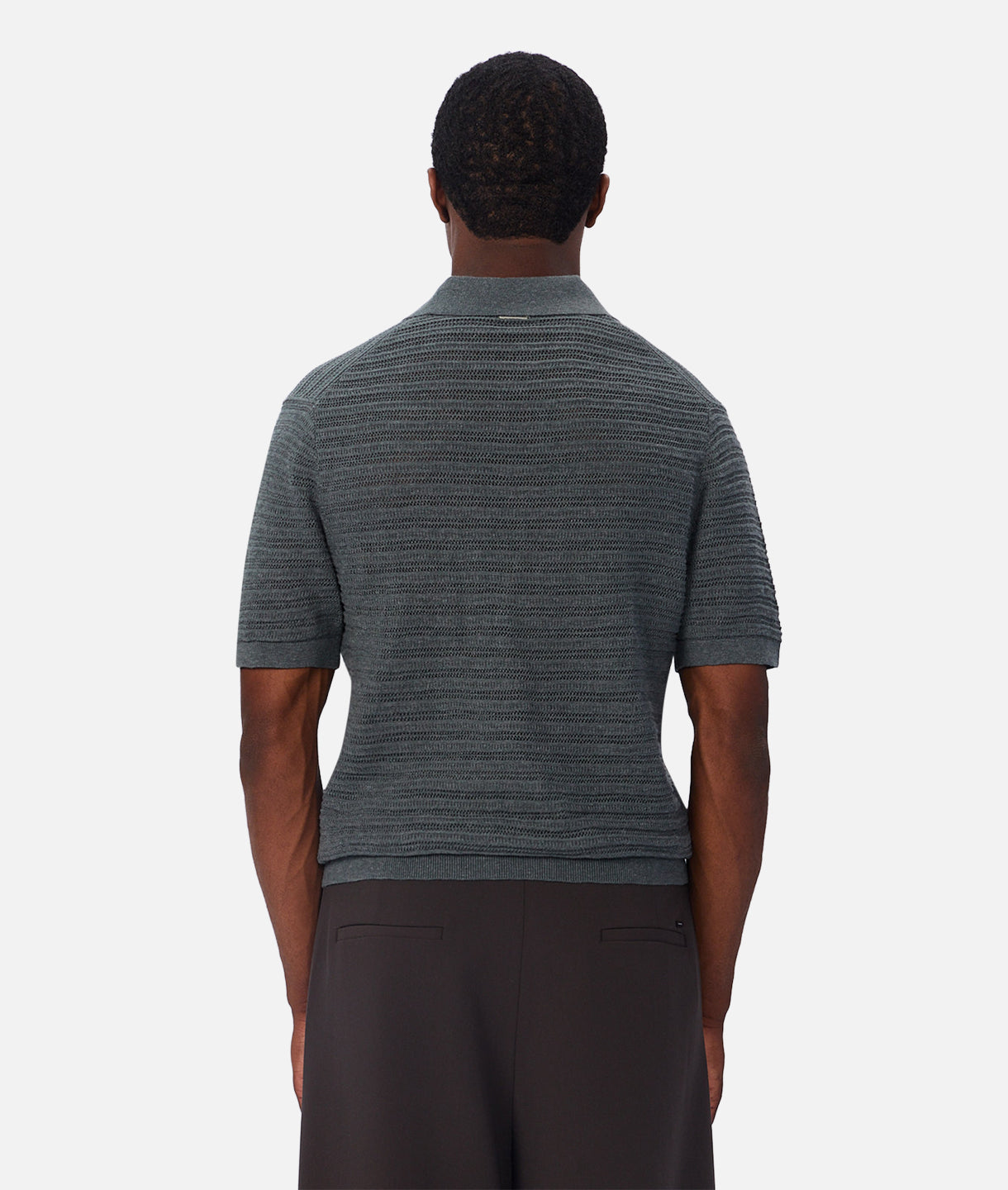 The Bologna Polo Jade Melange