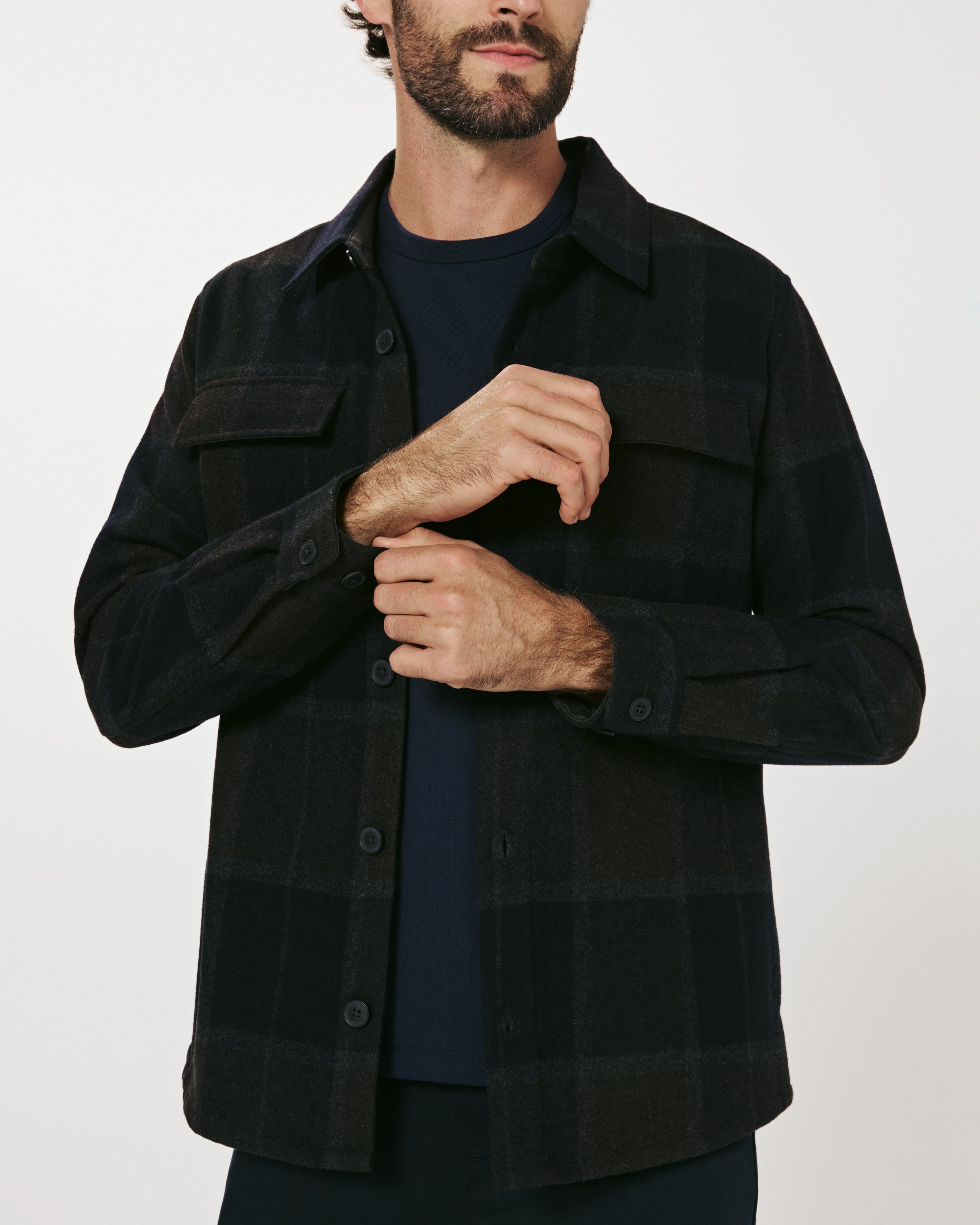Sea Ranch Shirt Jacket Dark Olive