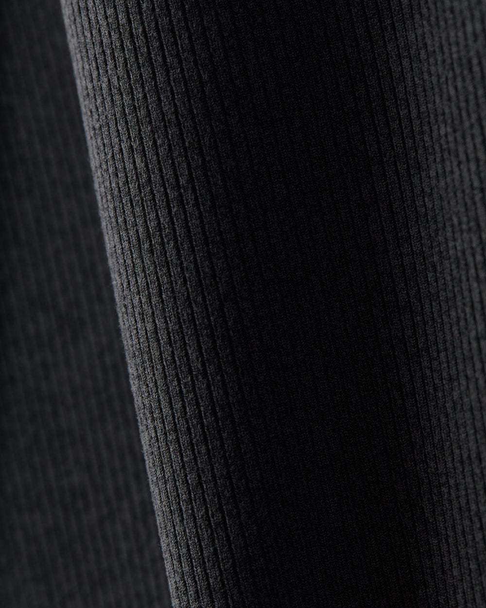 WFH Rib Midweight Polo Black