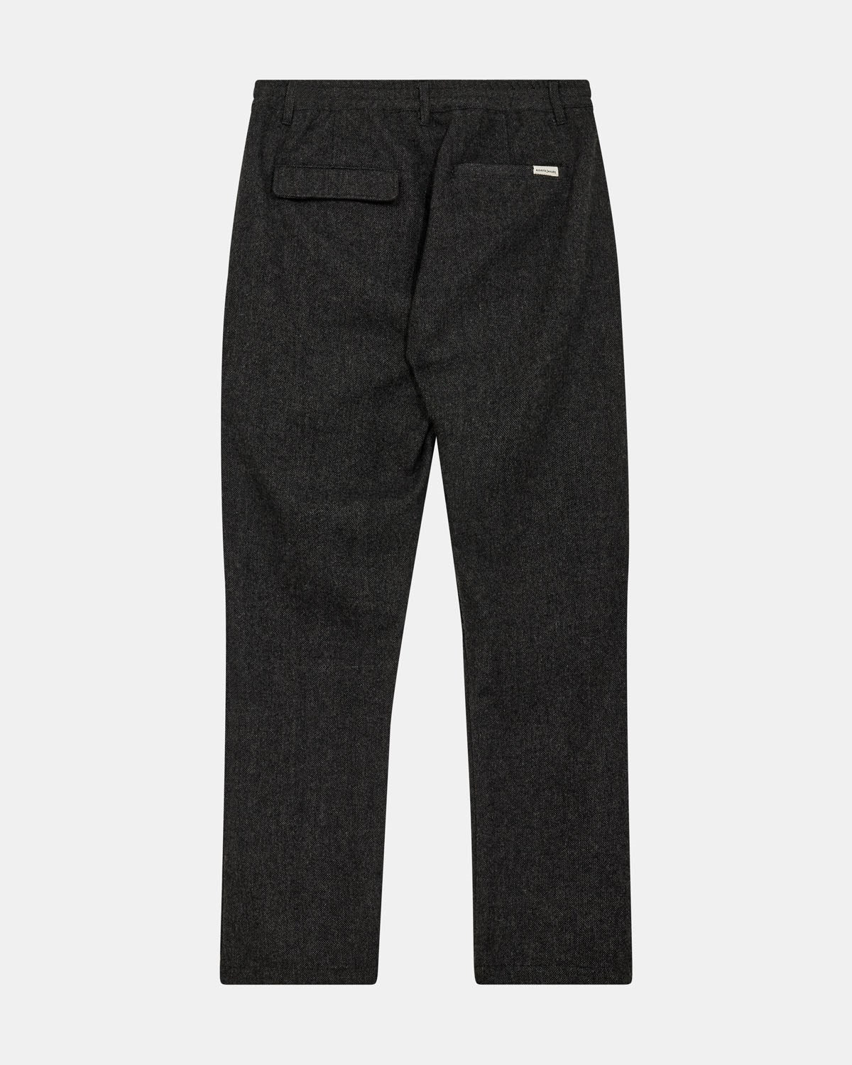 Akjan Pleat Wool Pant Granite Grey