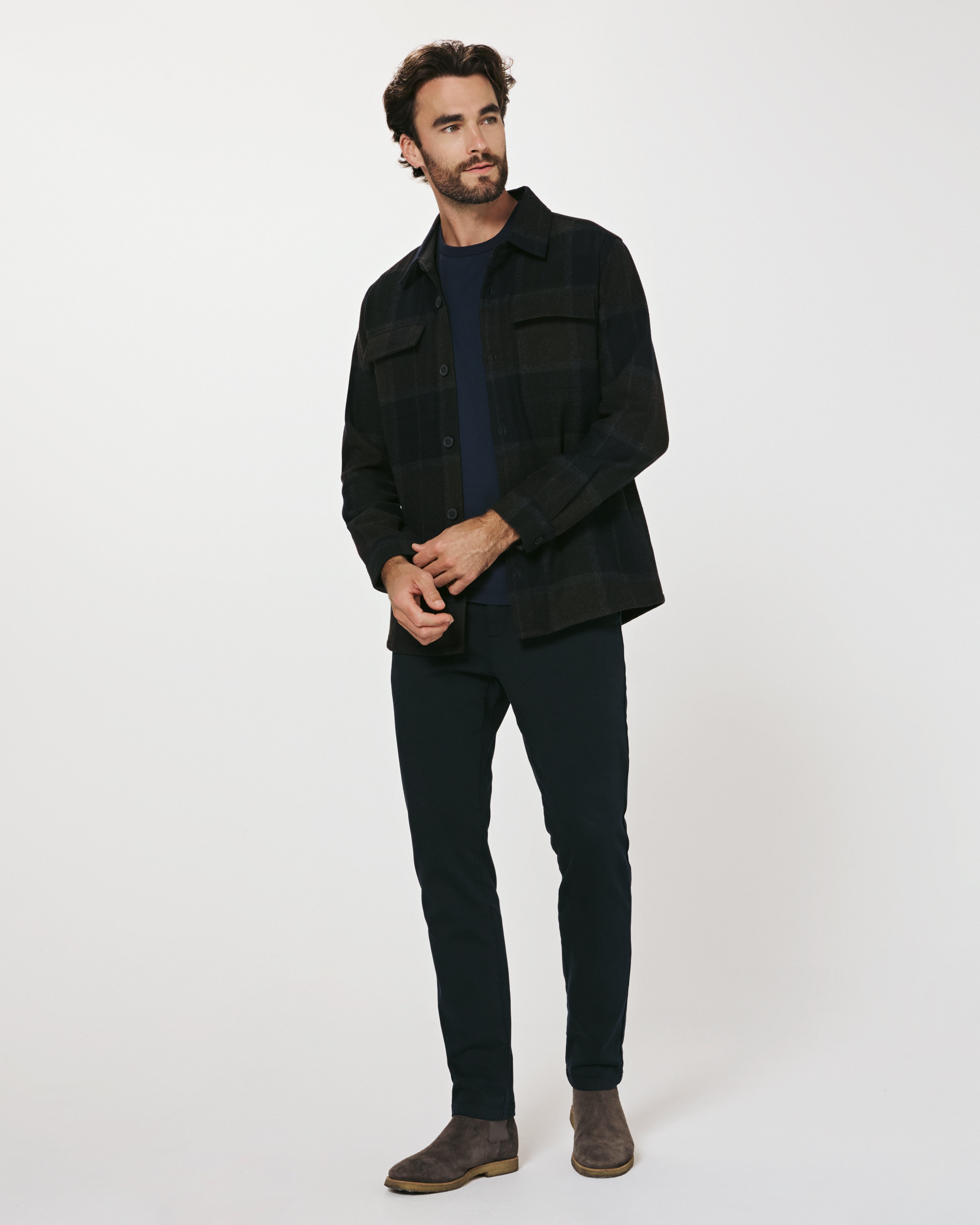 Sea Ranch Shirt Jacket Dark Olive