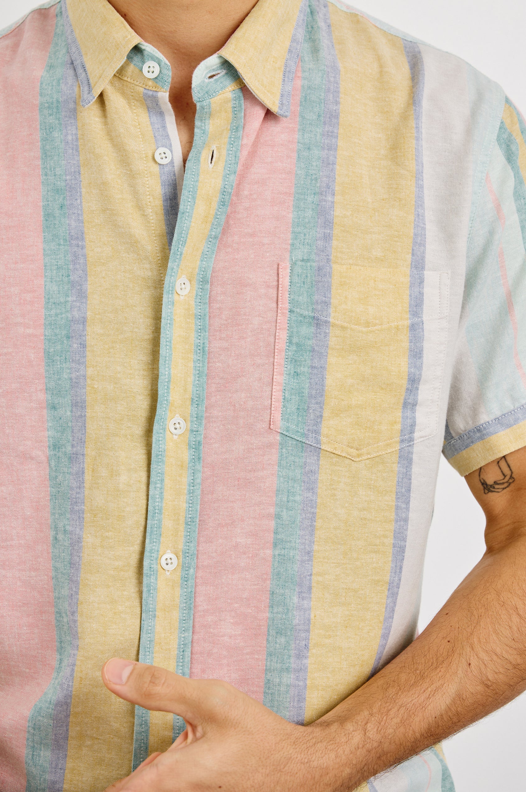 Carson Shirt Portofino Stripe