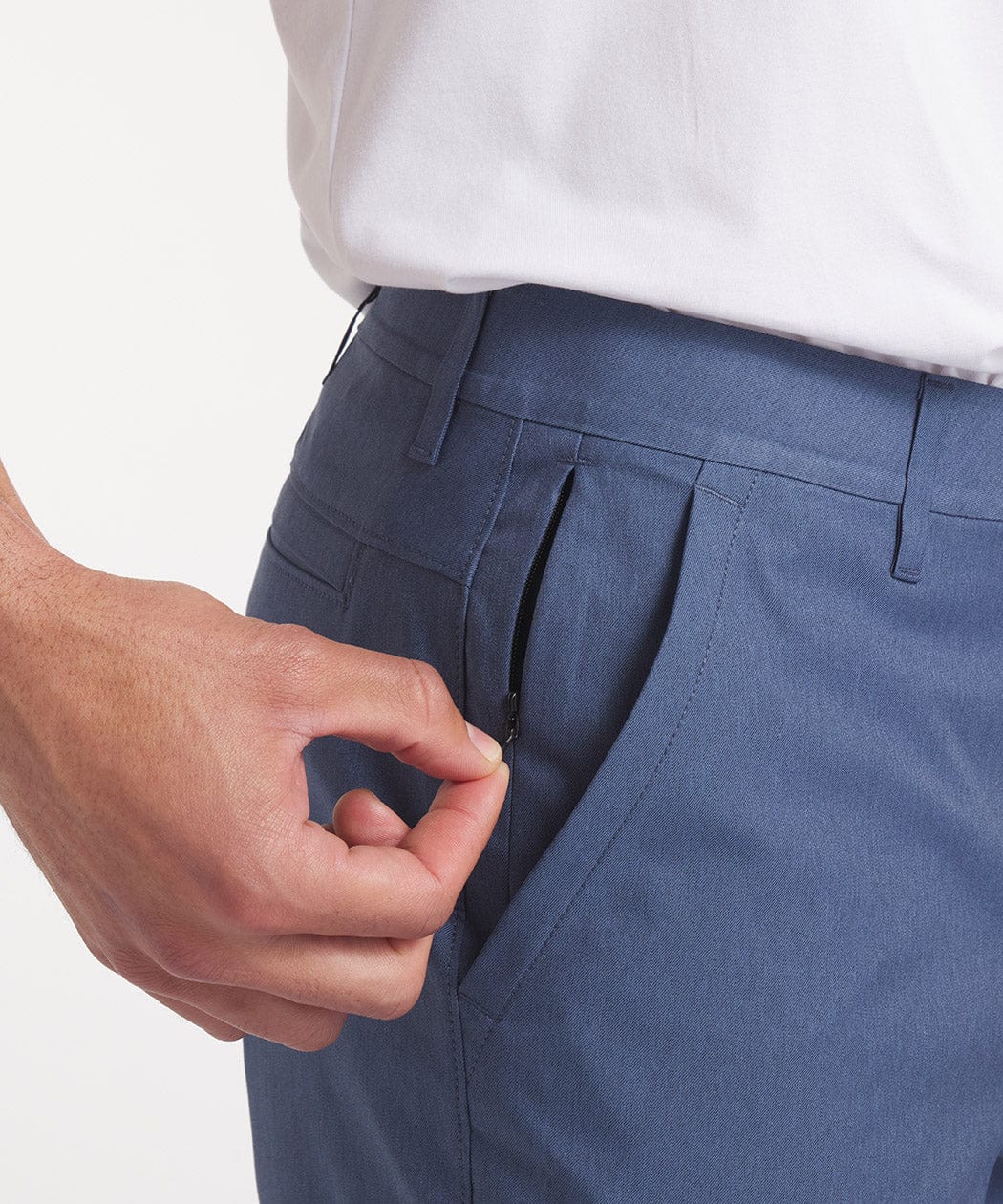 Workday Short 2.0 Jean Blue