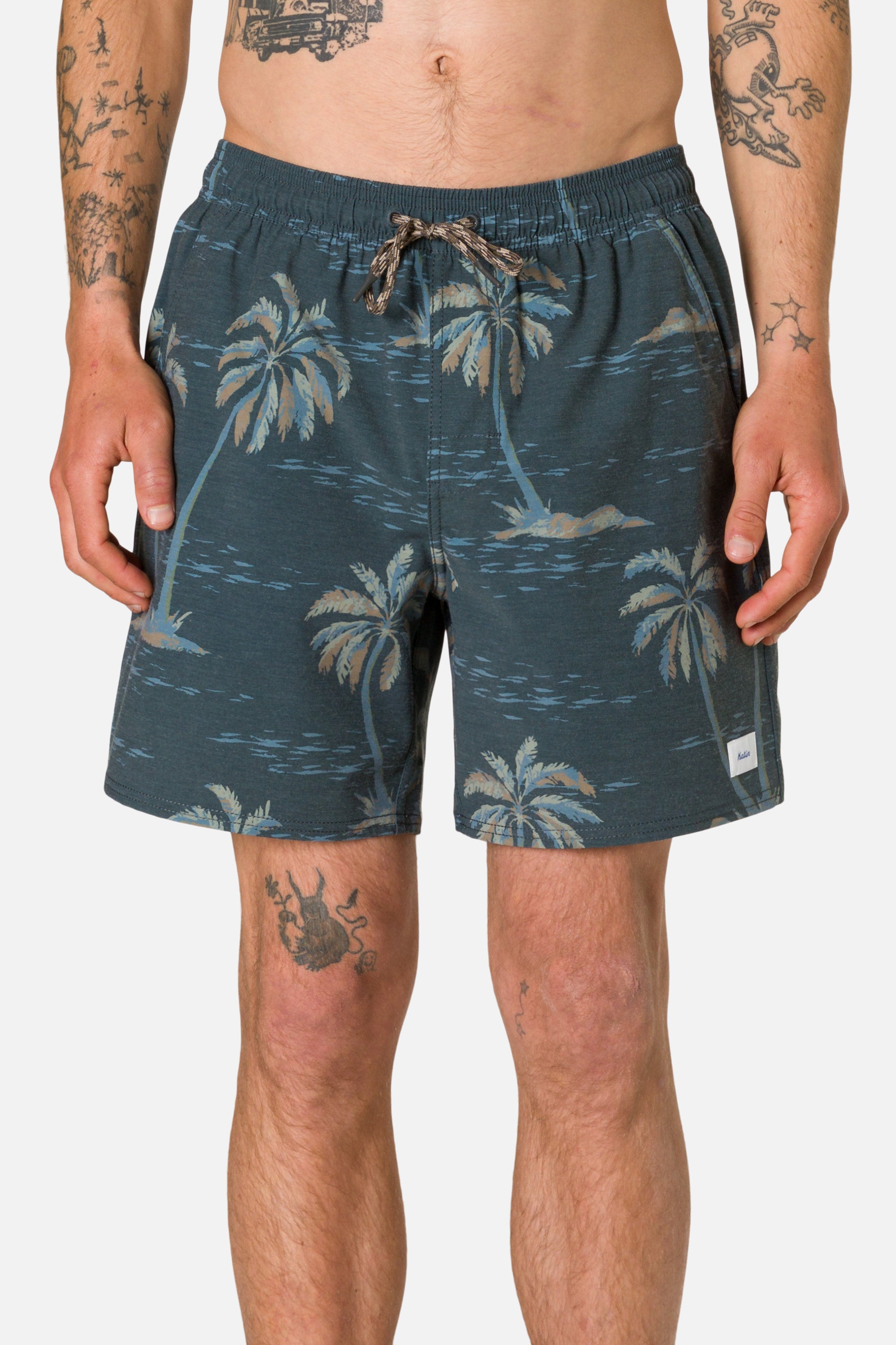 Vincent Volley Short Black Wash
