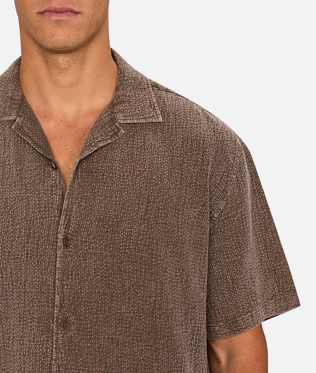 The Canyon Short Sleeve Shirt Bark