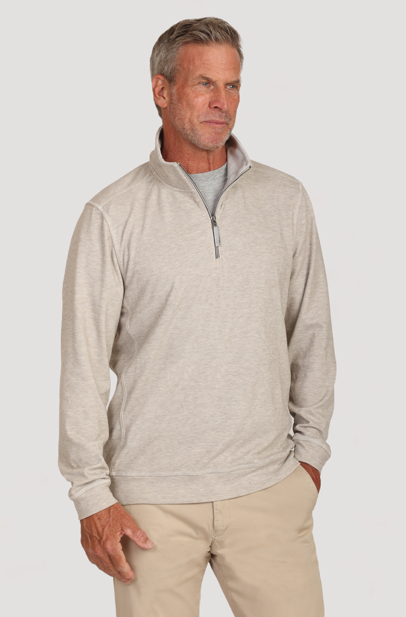 Yosemite Fleece 1/4 Zip Pullover Oatmeal
