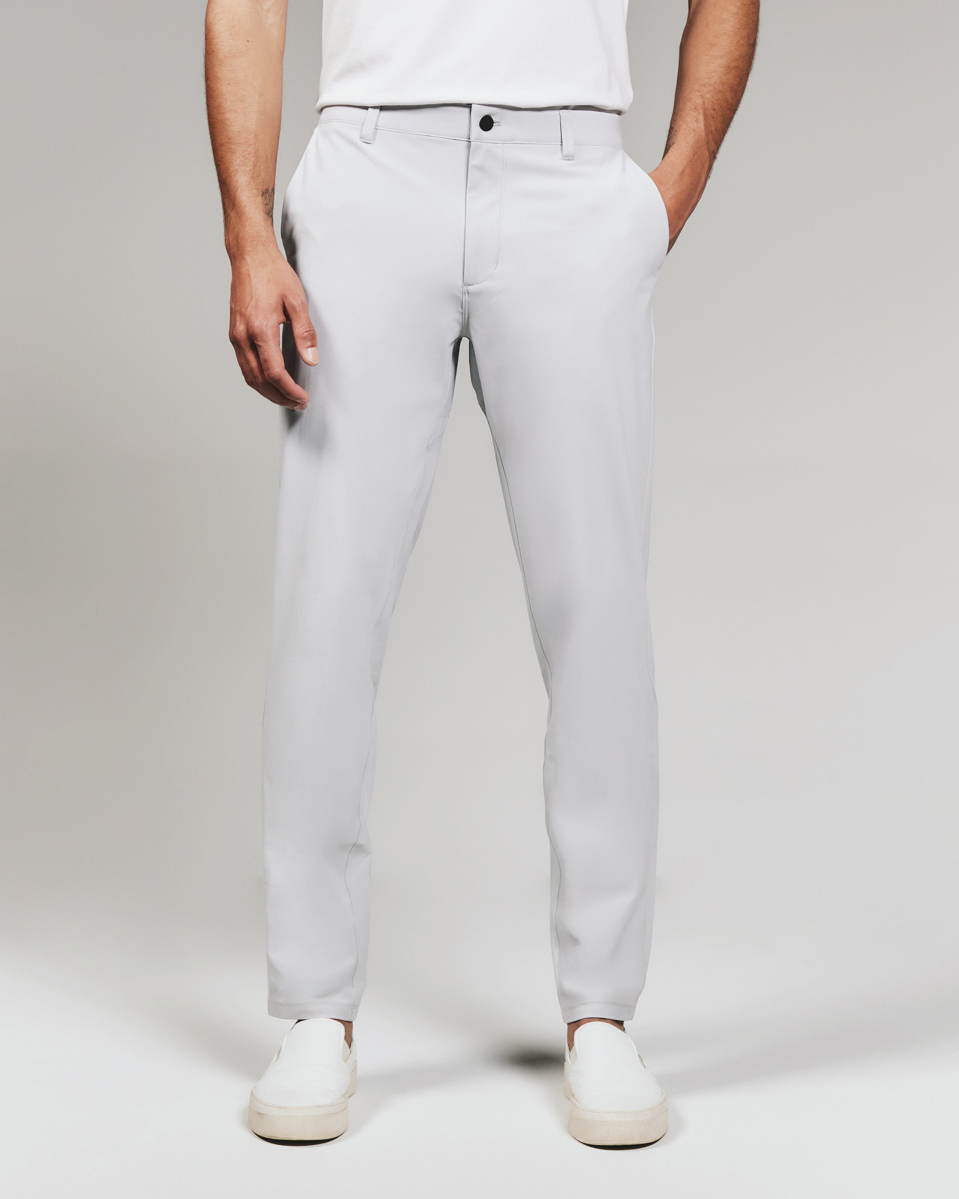 Infinity Athletic Fit Chino Pant Fog