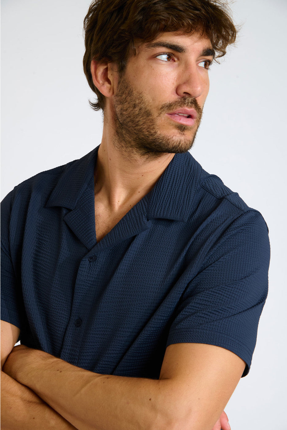 Alex Trieste Shortsleeve Shirt Navy