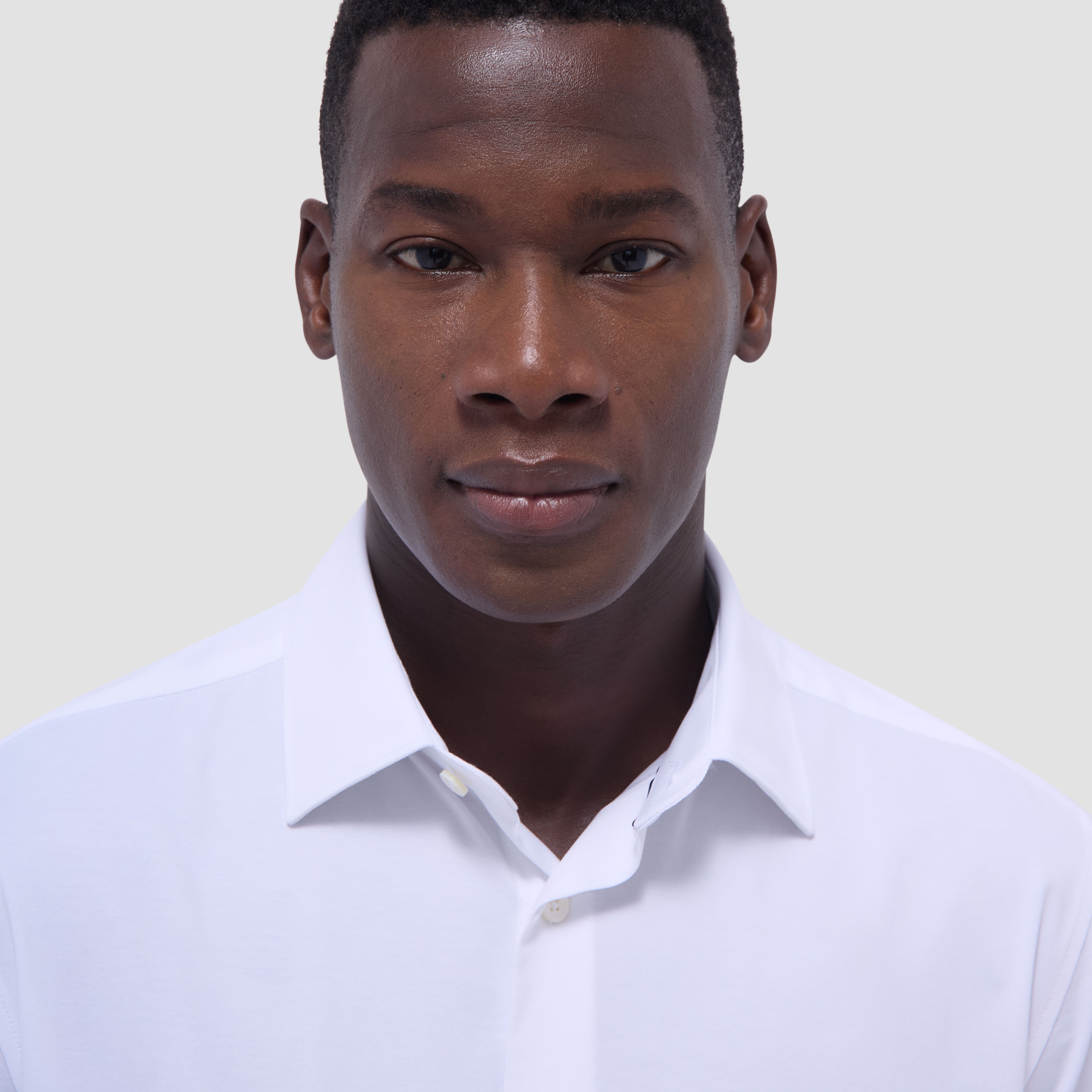 OOOHCotton Miles Short Sleeve Shirt White