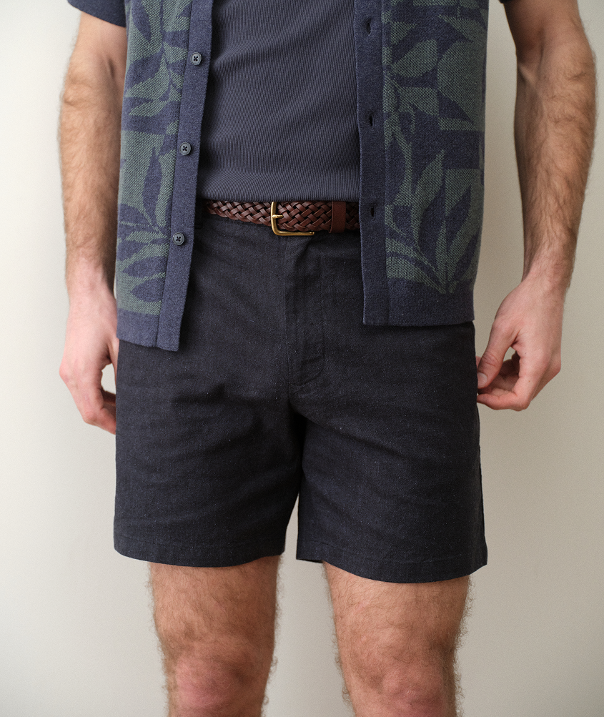 Saturday Hemp Chino Short India Ink