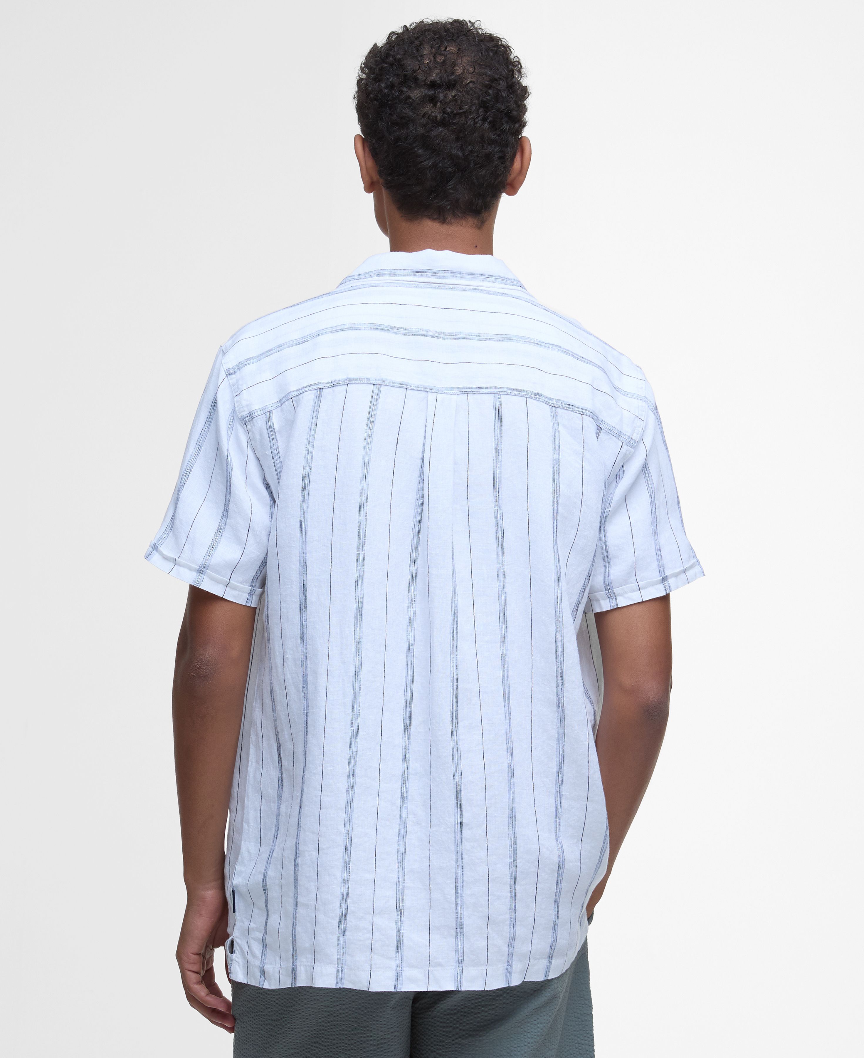 Garnock Stripe Shirt White