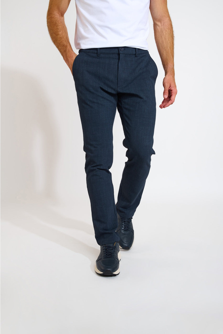 Serge Tremezzo Pant Marine