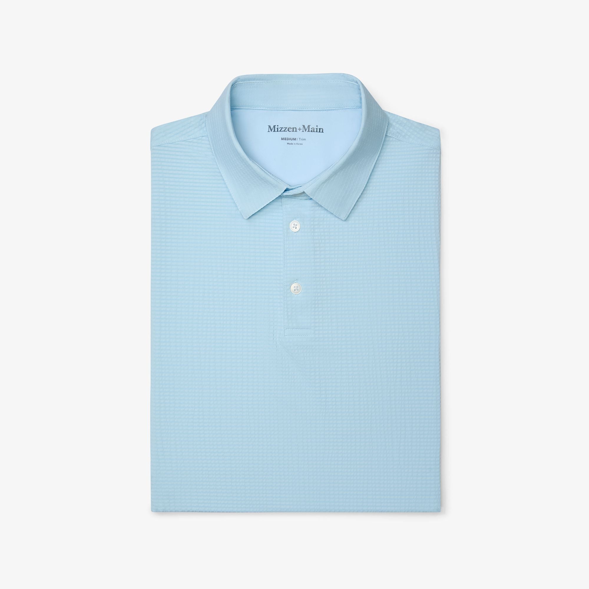 Copa Short Sleeve Polo Light Cyan