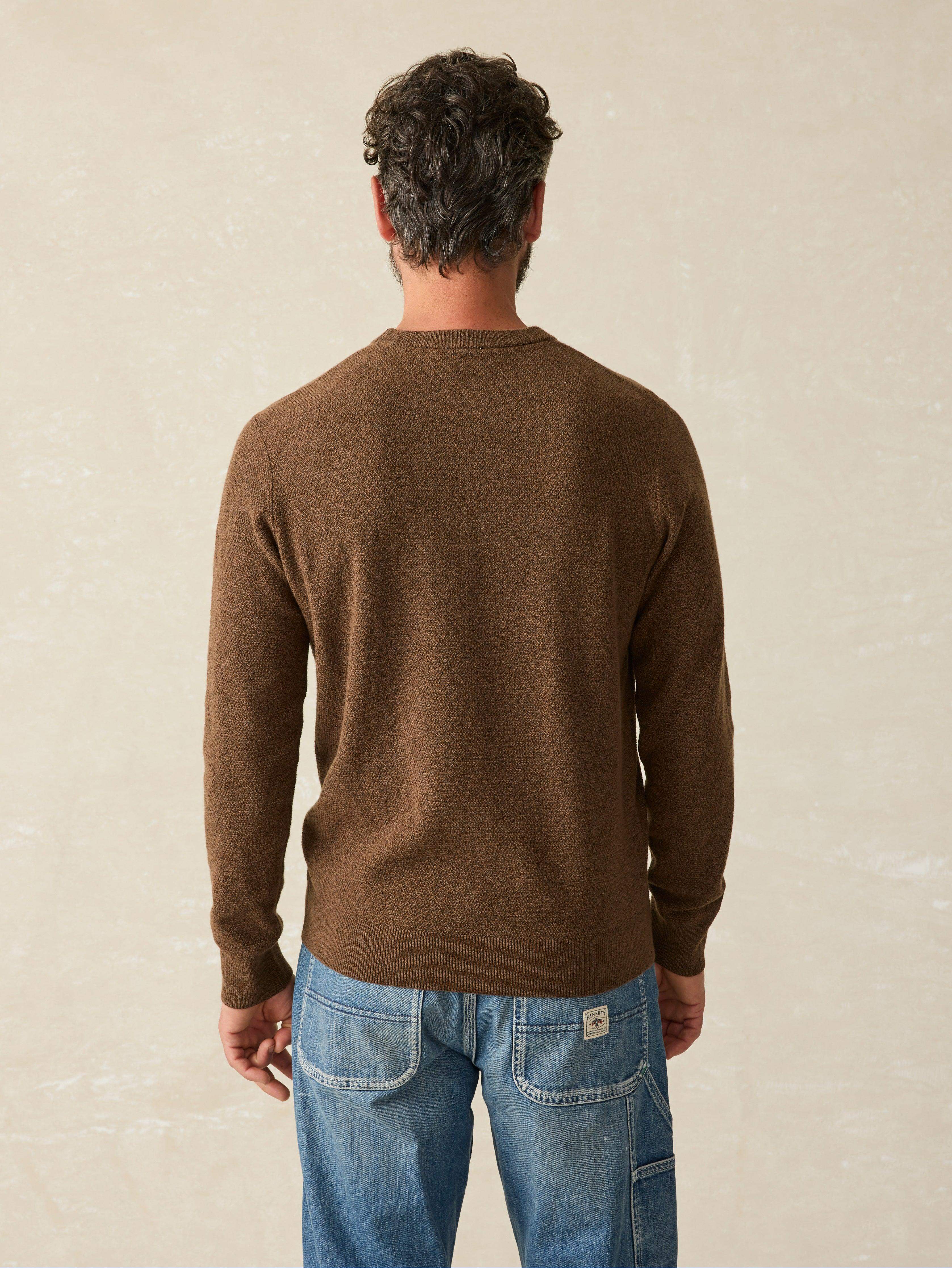 Jackson Crew Sweater II Trail Brown Heather