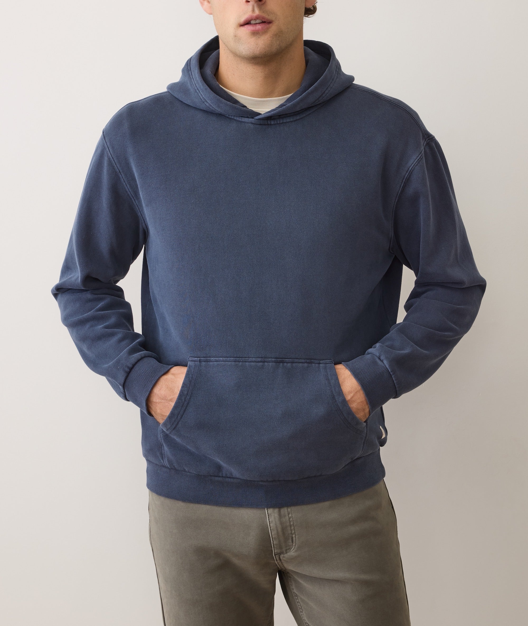 Relaxed Cloud 9 Fleece Hoodie Mood Indigo