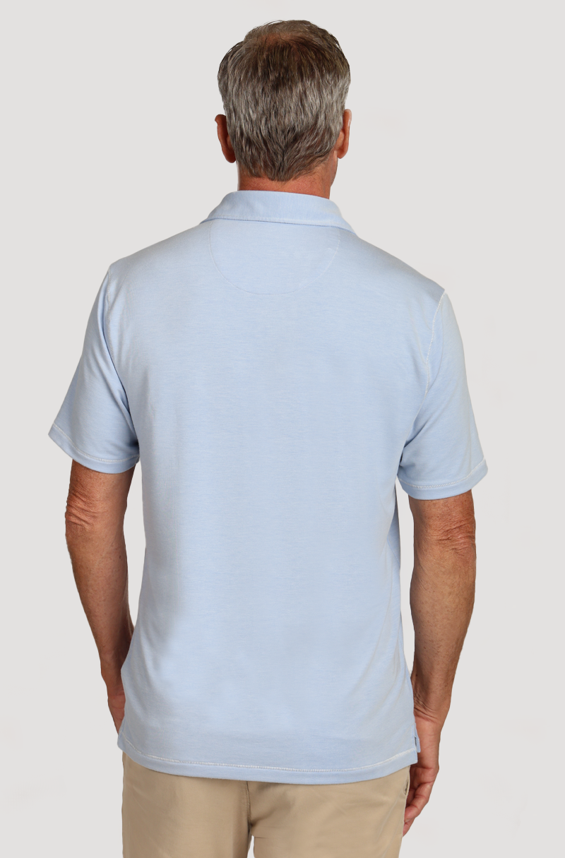 Malibu Supersoft Polo Blue