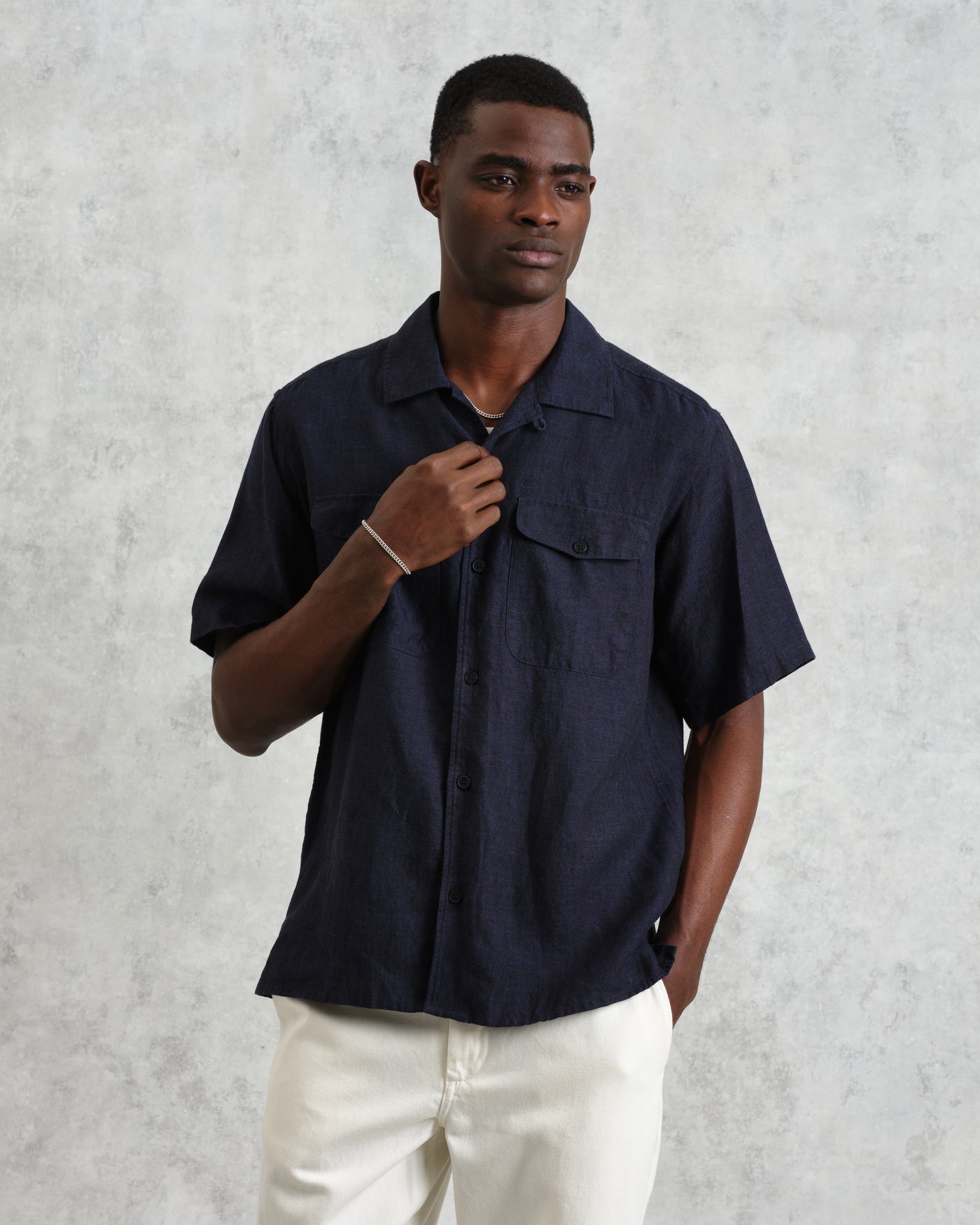 Bartlett Short Sleeve Shirt Navy