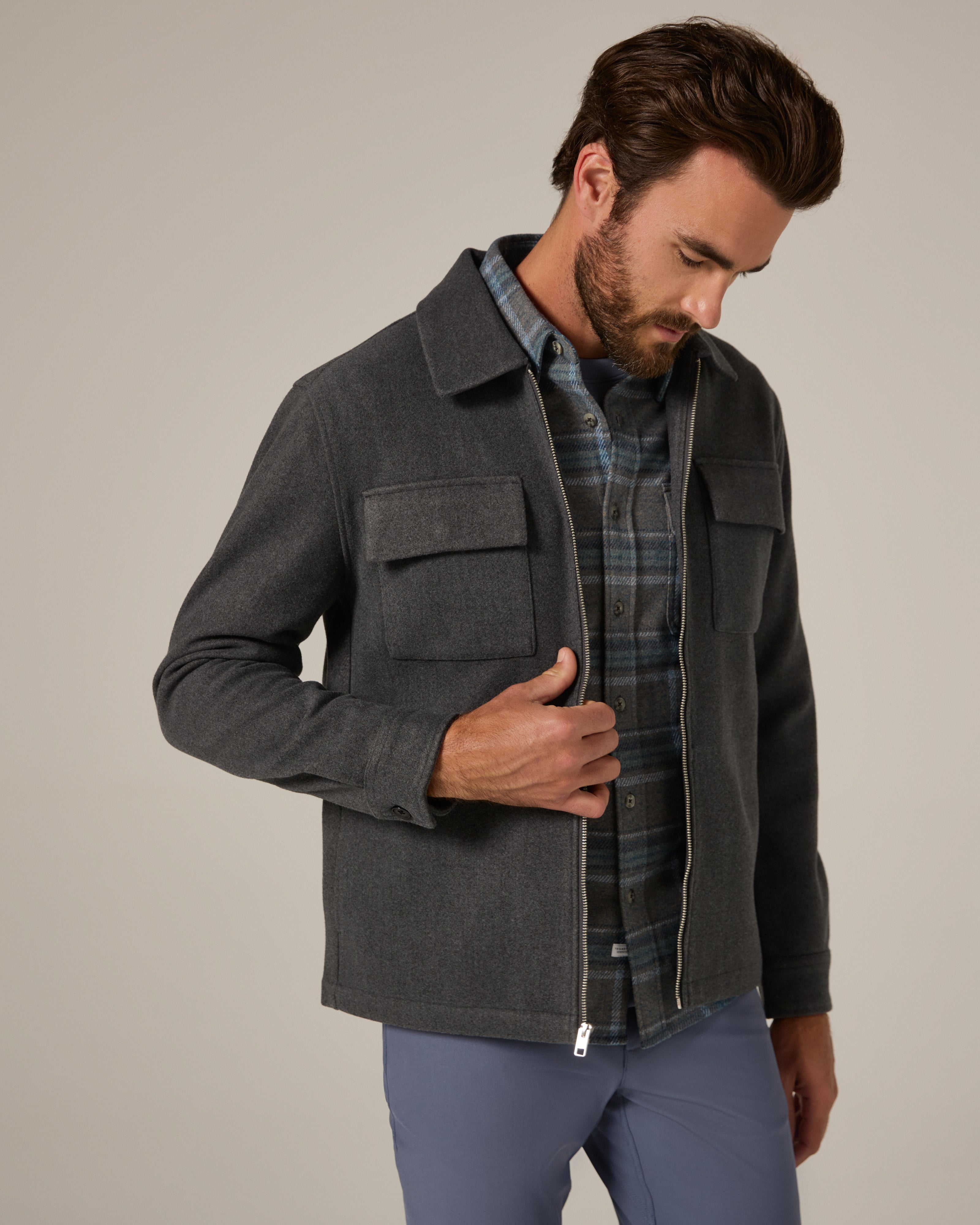 Bleeker Jacket Charcoal