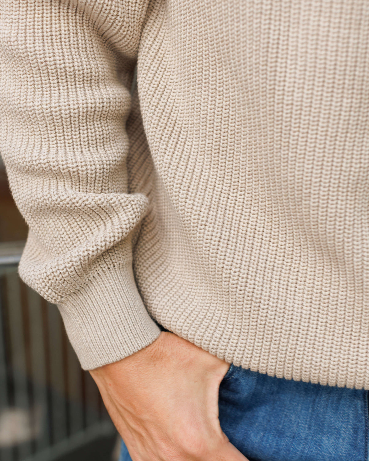 Bay Sweater Bone