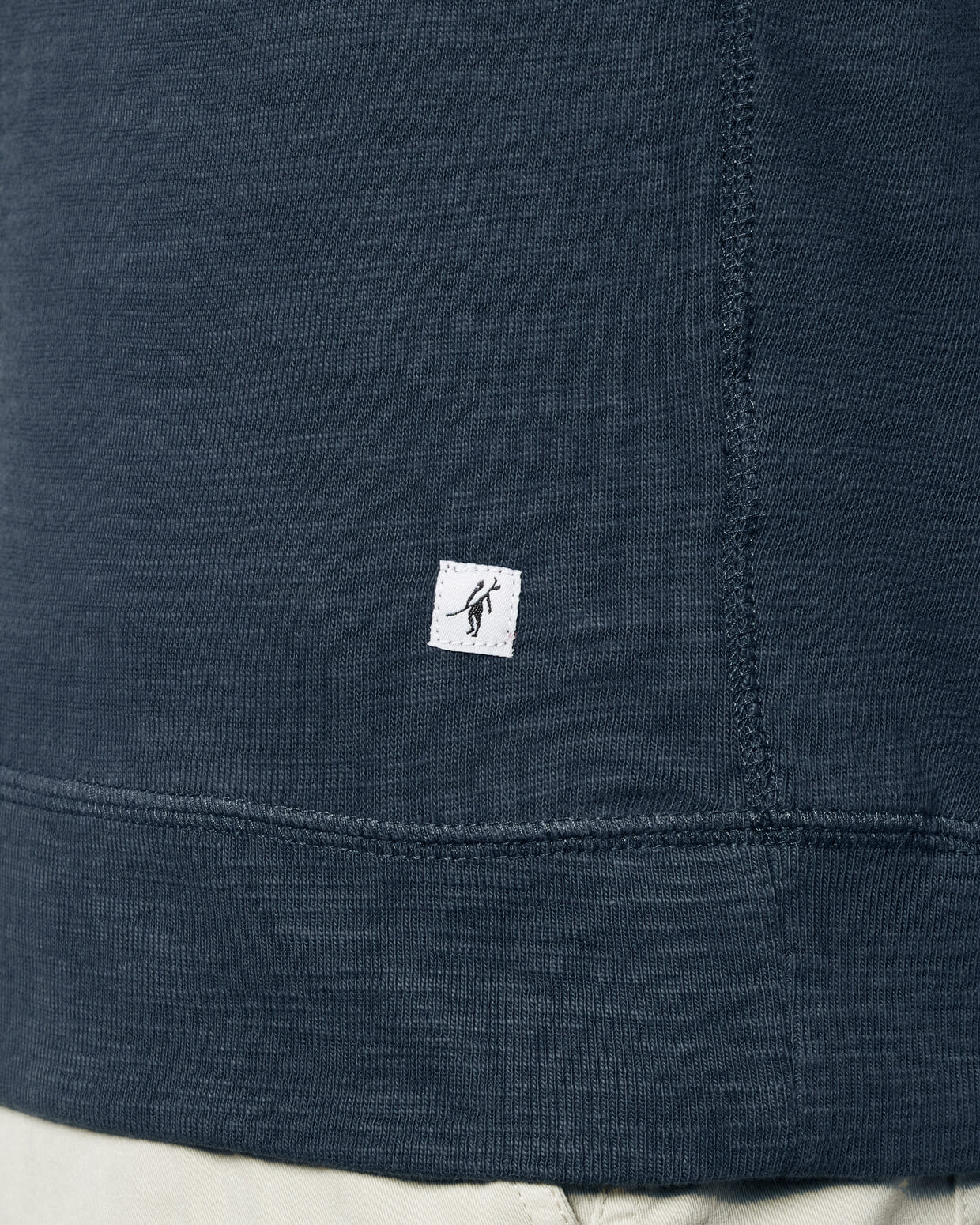 Surf Slub Hoodie Navy